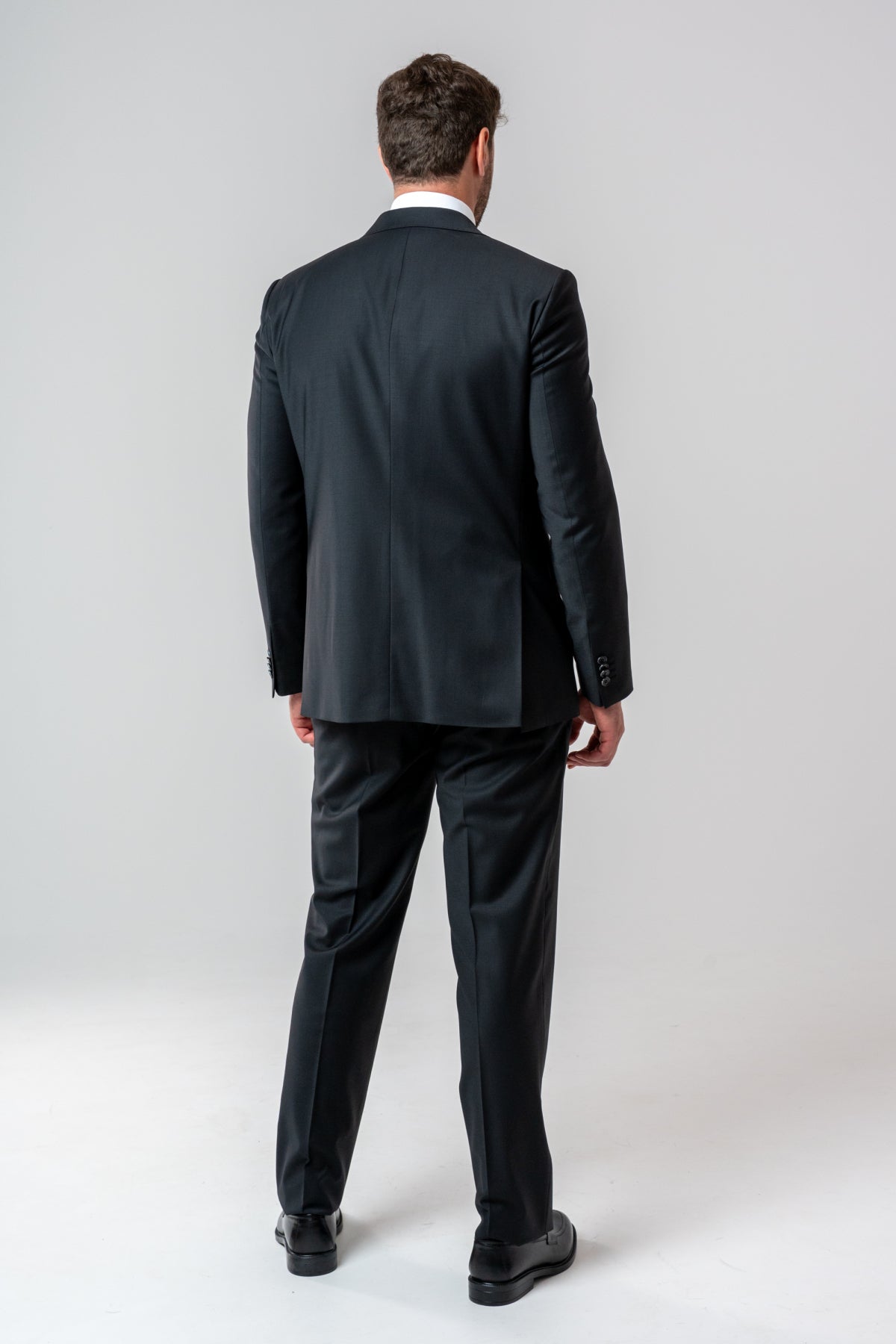 COSTUM D'S DAMAT SLIM FIT - Negru