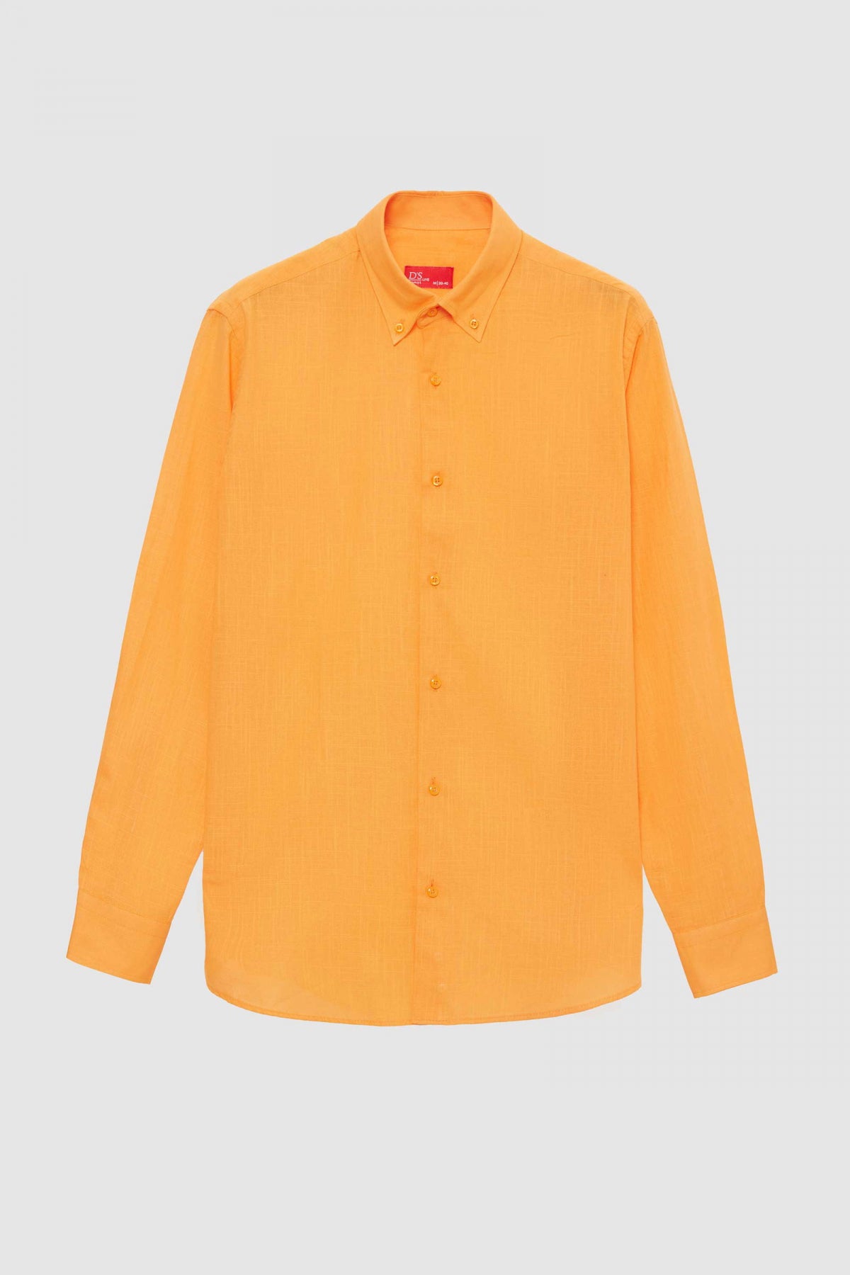 CAMASA D'S DAMAT RELAXED FIT - Portocaliu Deschis