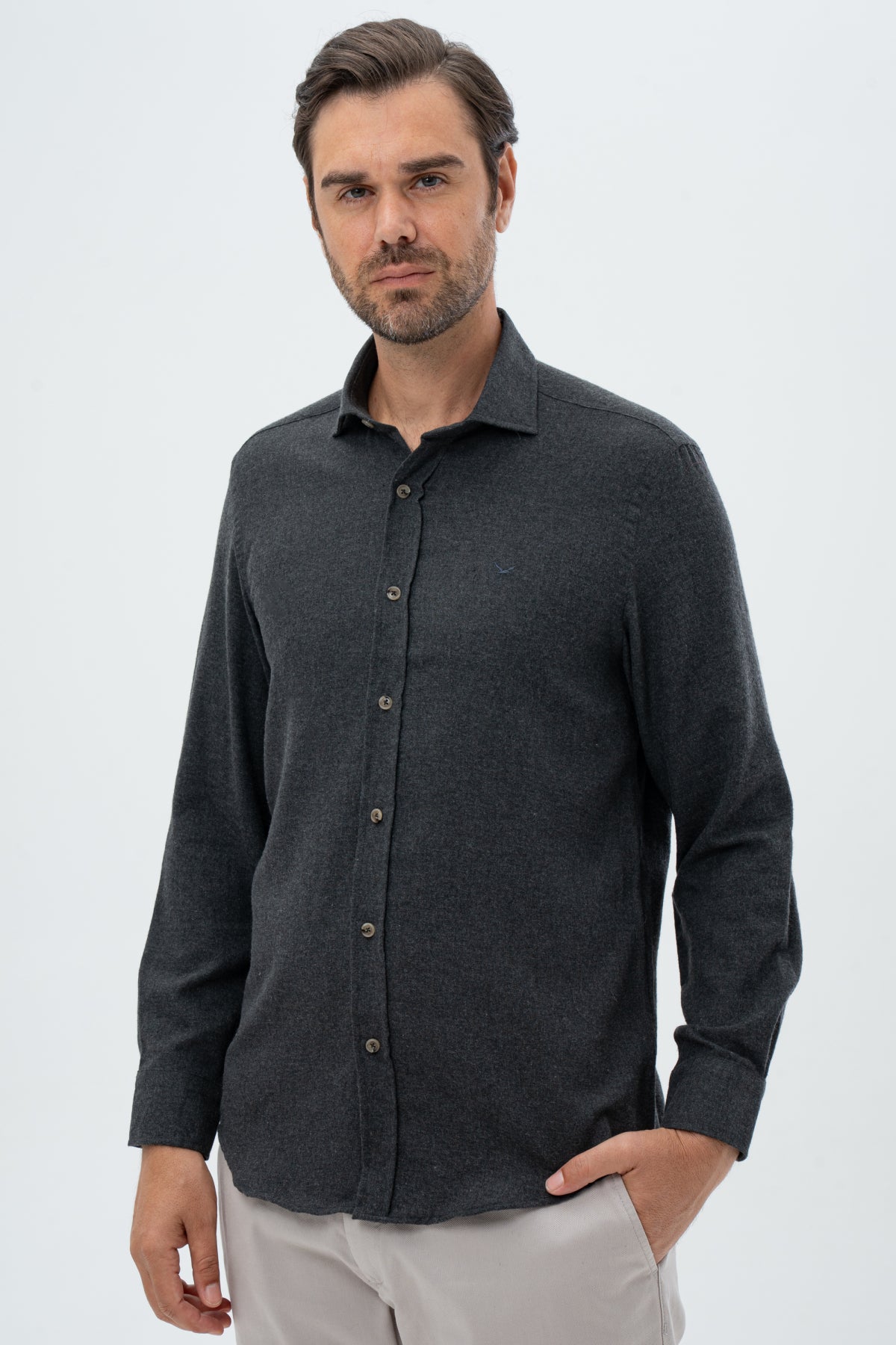 CAMASA COMFORT FIT D'S DAMAT - Antracit