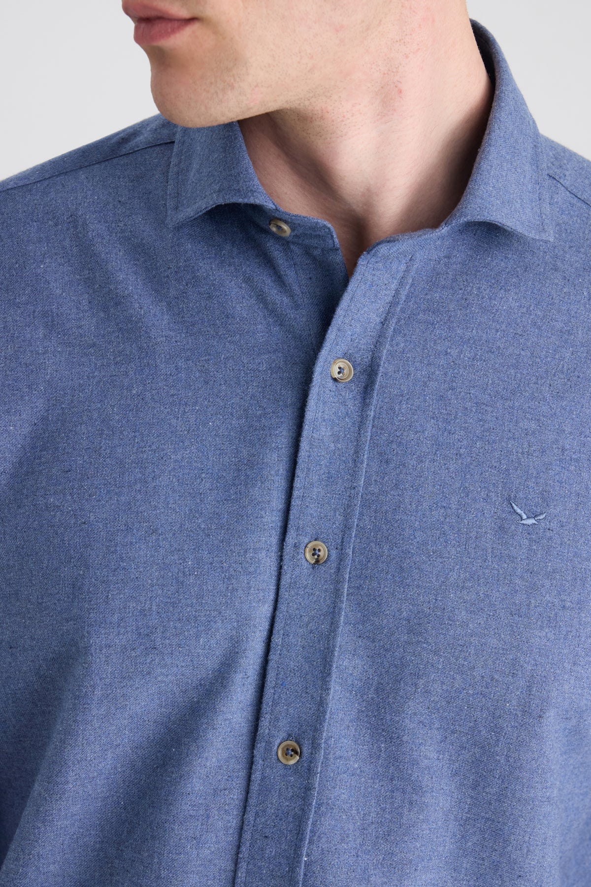 CAMASA COMFORT FIT D'S DAMAT - Albastru