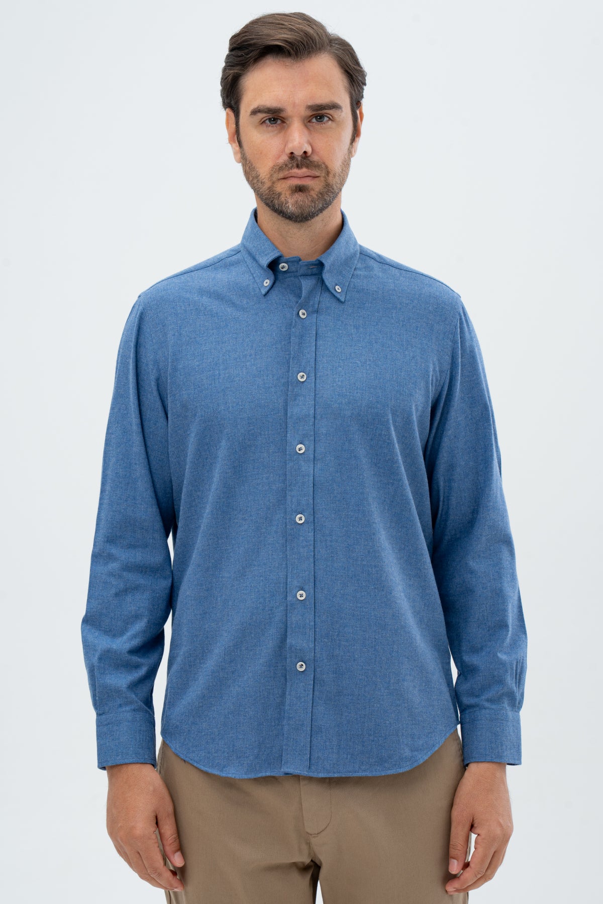 CAMASA COMFORT FIT D'S DAMAT - Albastru