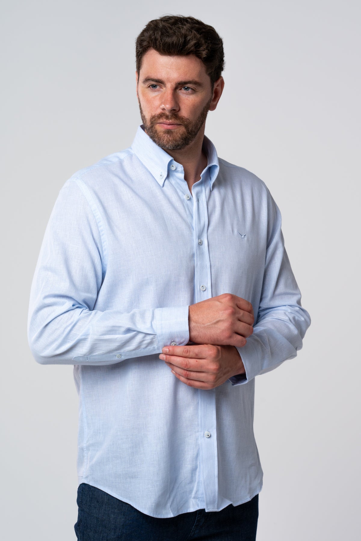 CAMASA COMFORT FIT D'S DAMAT - Bleu