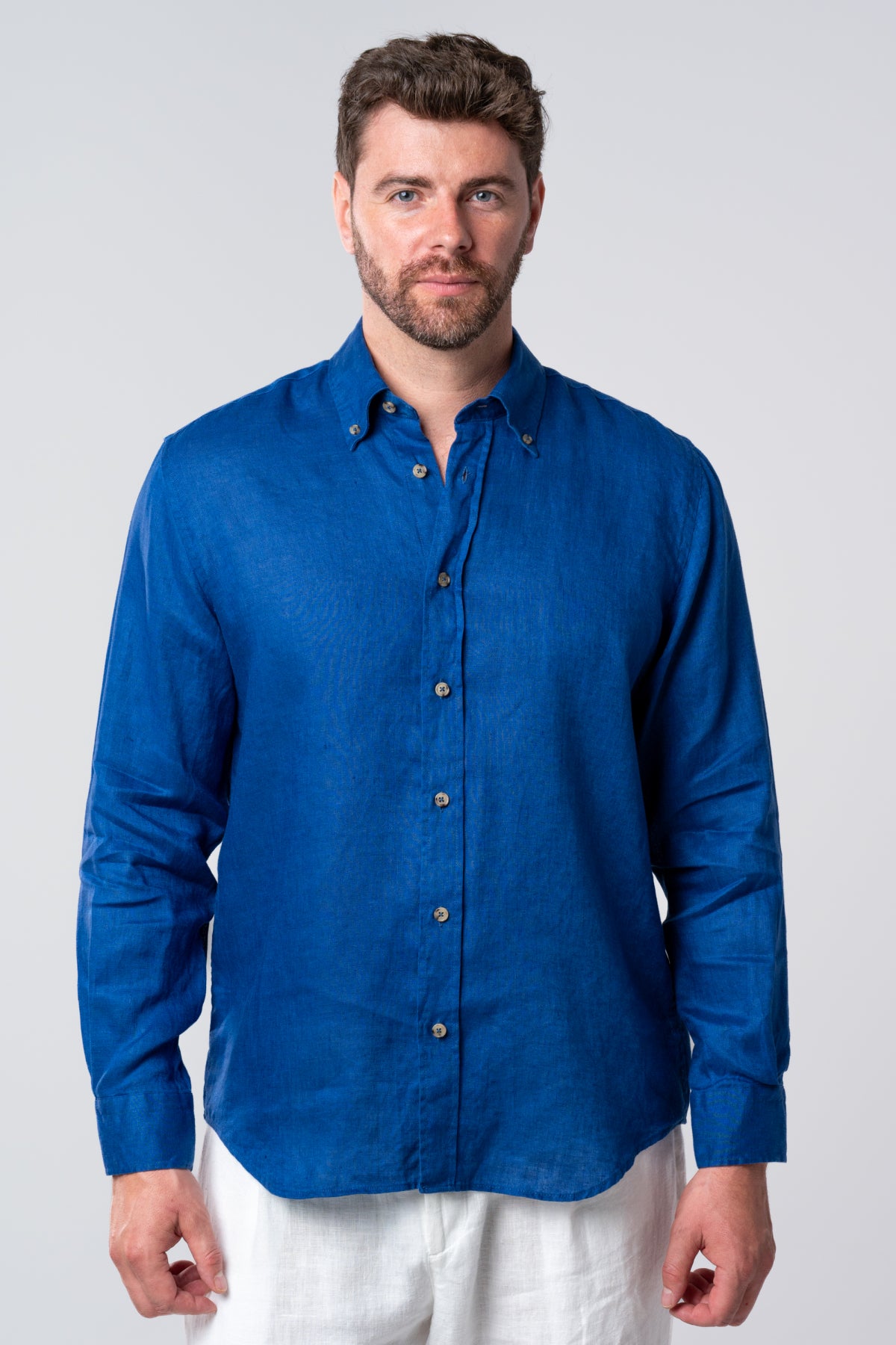 CAMASA COMFORT FIT D'S DAMAT - Albastru
