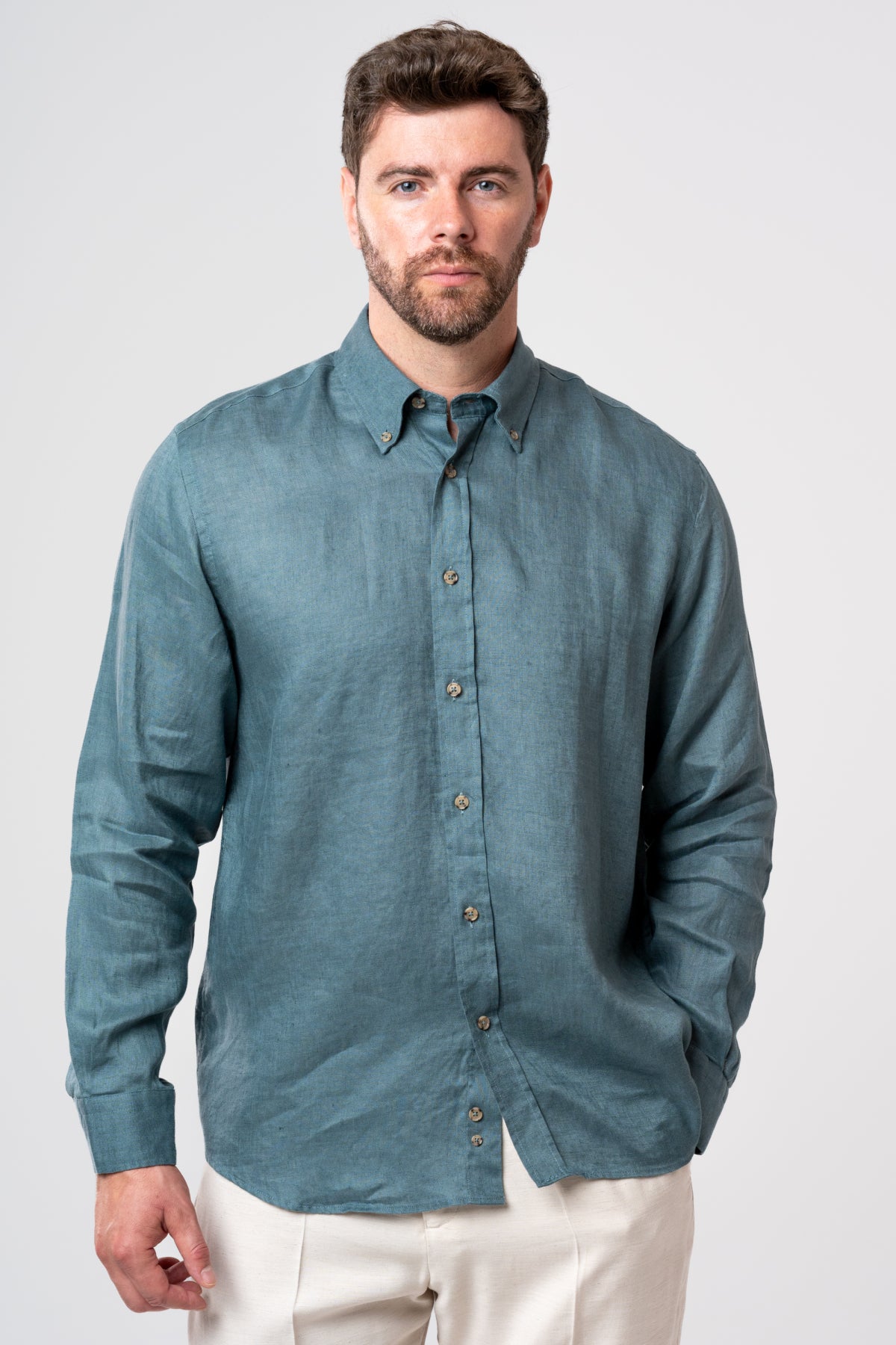 CAMASA COMFORT FIT D'S DAMAT - Turcoaz