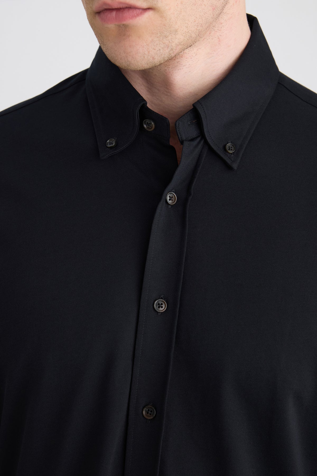 CAMASA COMFORT FIT D'S DAMAT - Negru