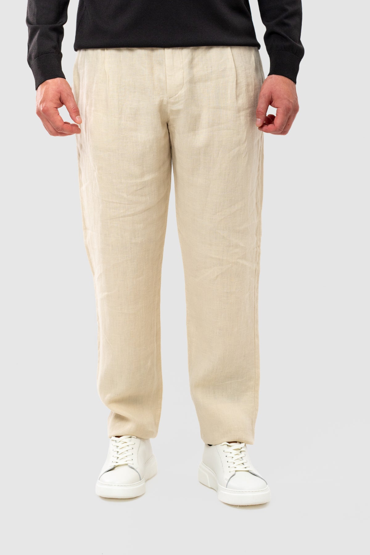PANTALONI CASUAL JOGGER D'S DAMAT - Bej