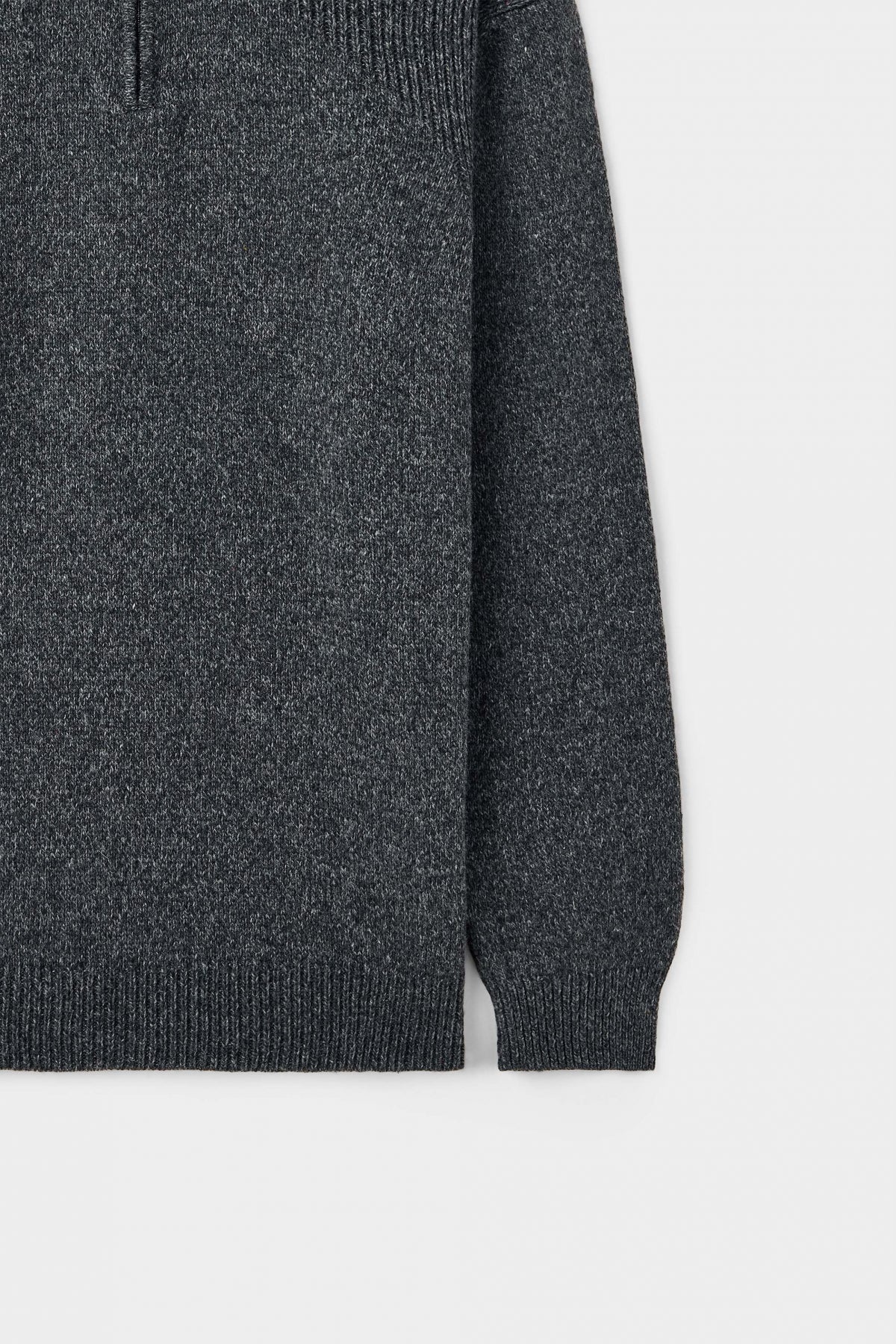 PULOVER REGULAR FIT D'S DAMAT - Antracit