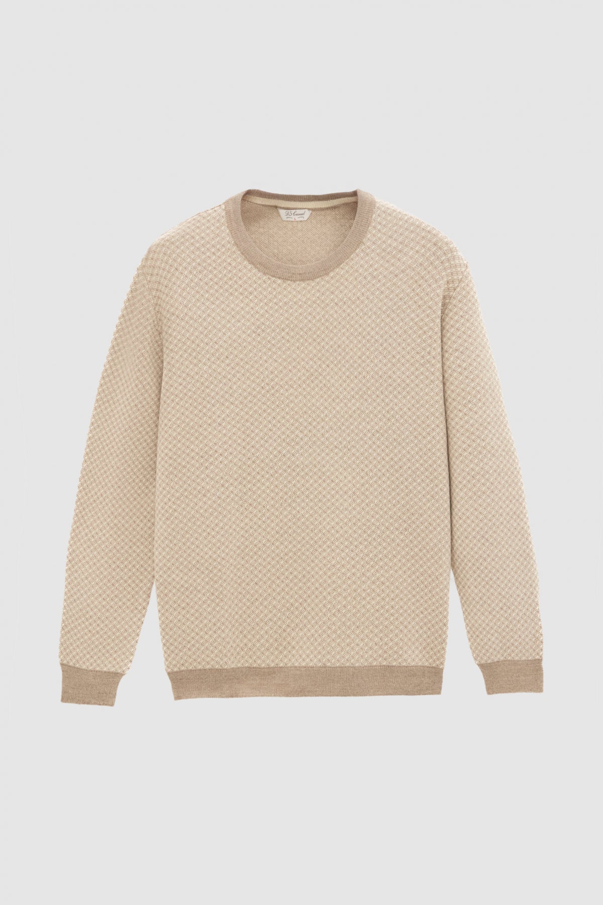 PULOVER REGULAR FIT D'S DAMAT - Bej