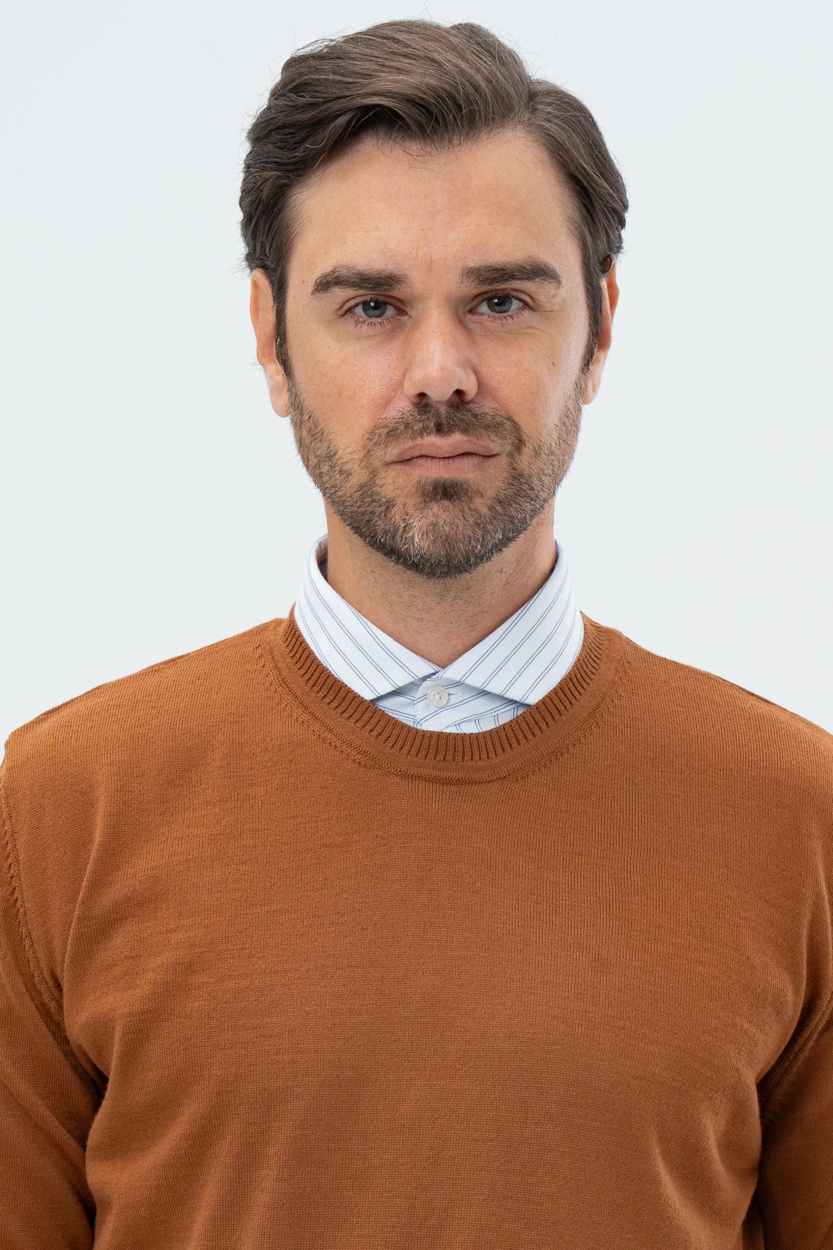 PULOVER REGULAR FIT D'S DAMAT - Camel