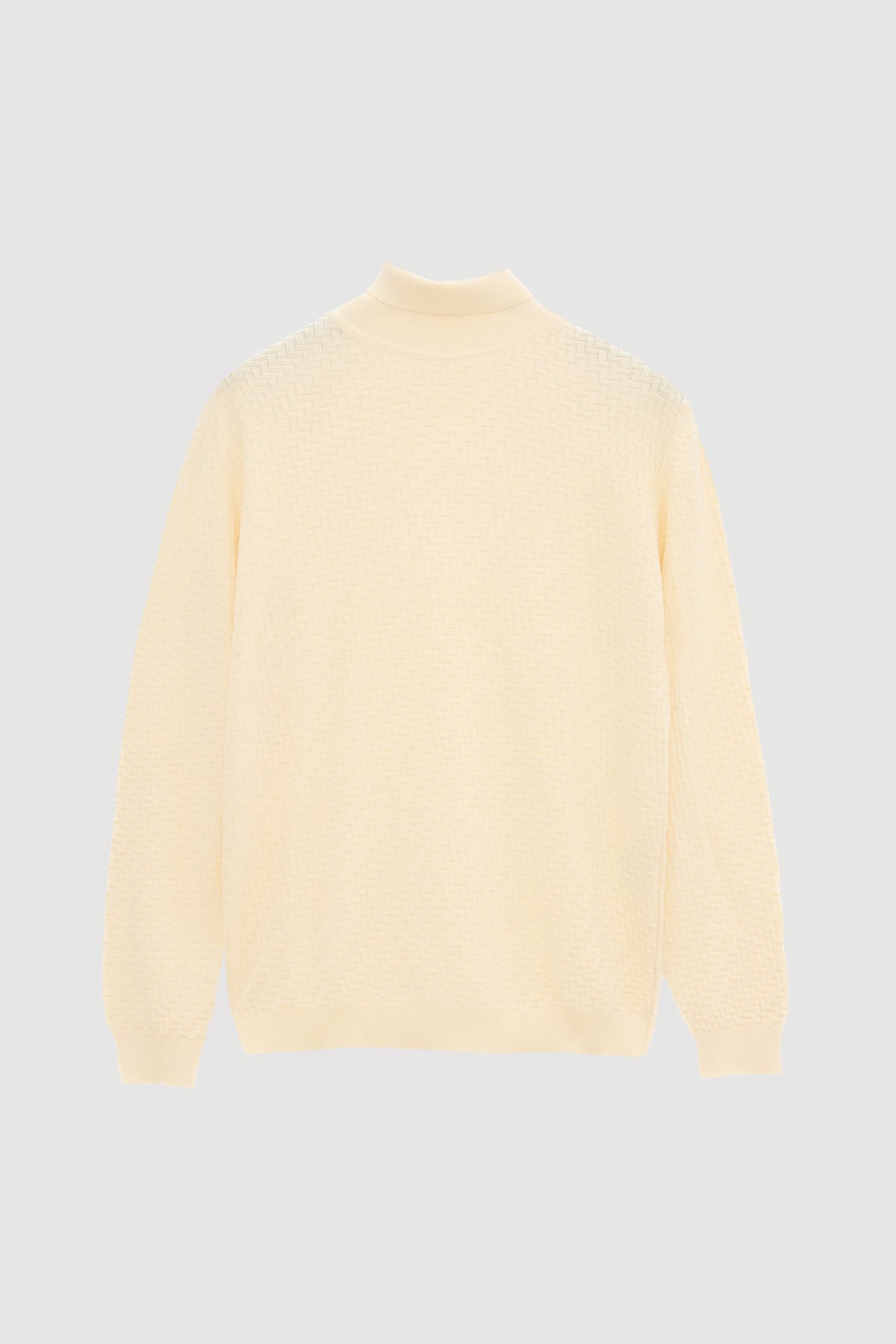 PULOVER REGULAR FIT D'S DAMAT - Ecru