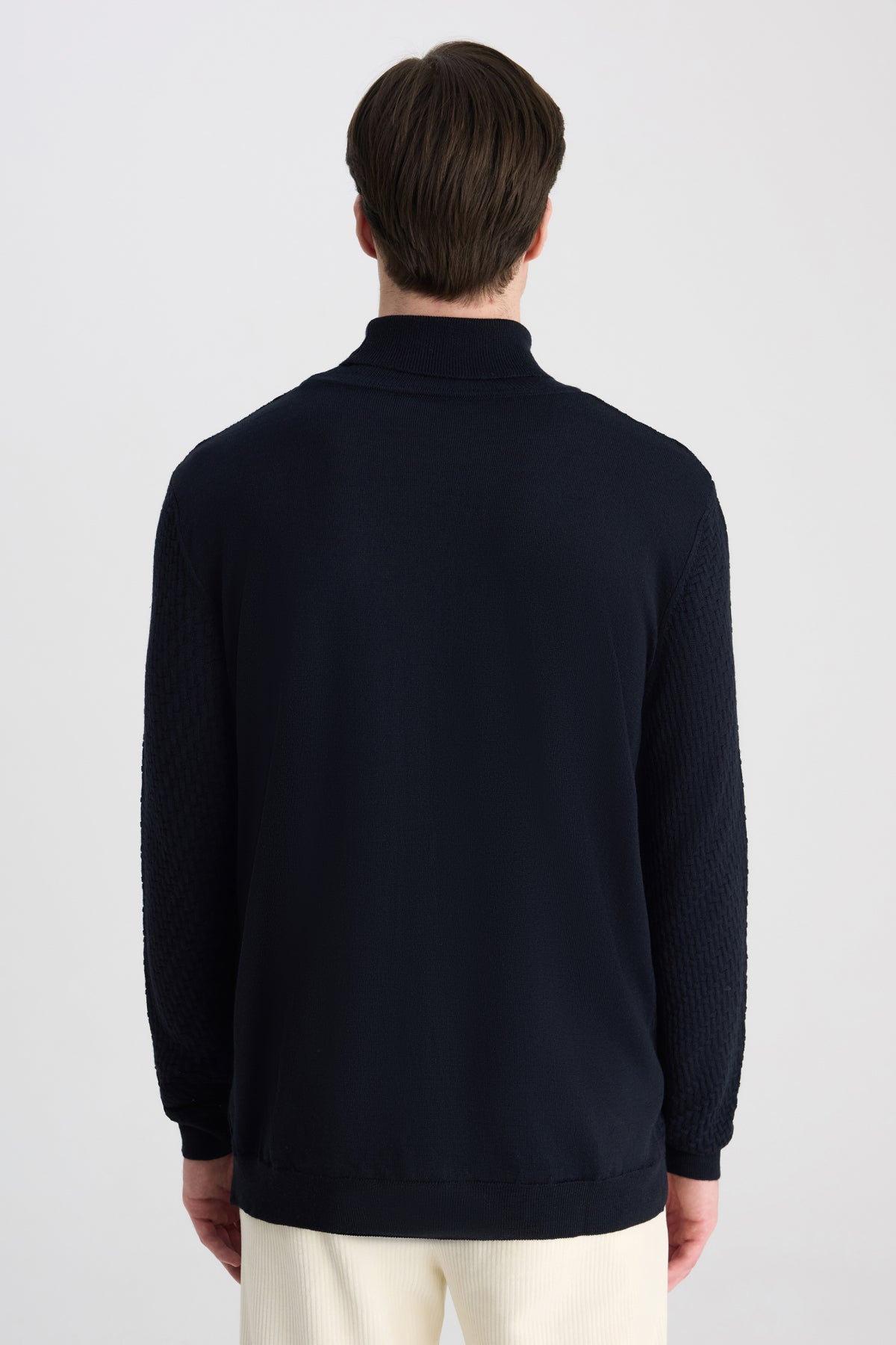 PULOVER REGULAR FIT D'S DAMAT - Bleumarin