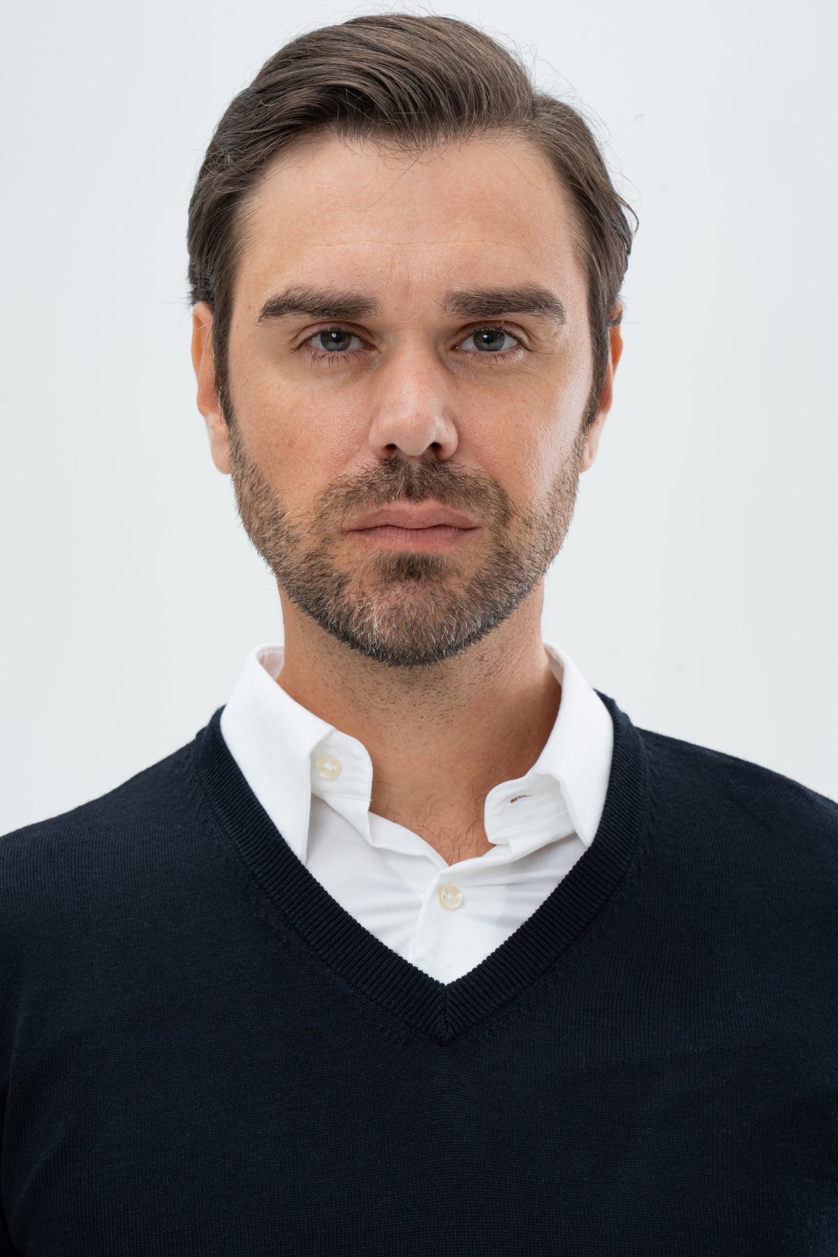 PULOVER REGULAR FIT D'S DAMAT - Bleumarin