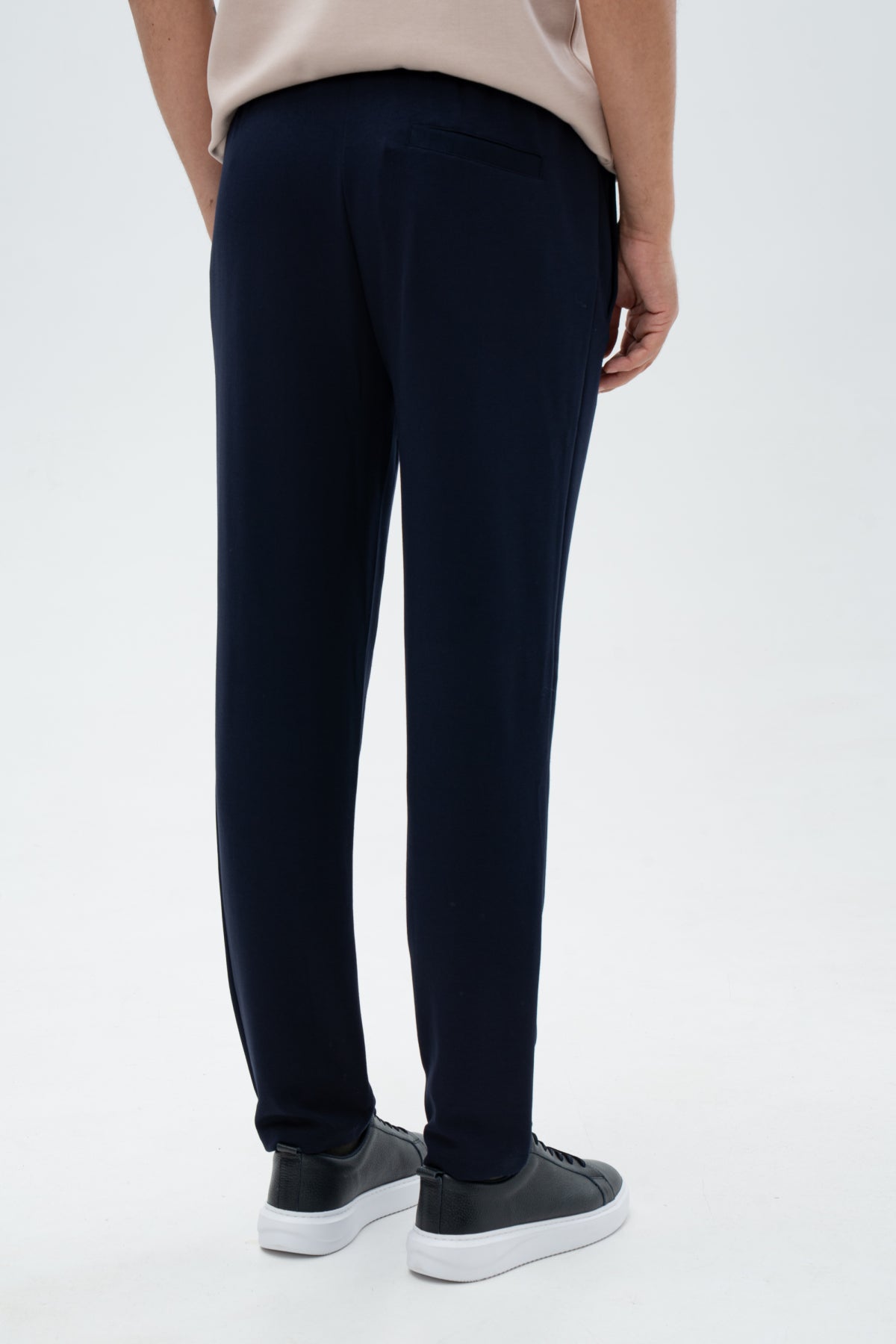 PANTALONI CASUAL REGULAR FIT D'S DAMAT - Bleumarin