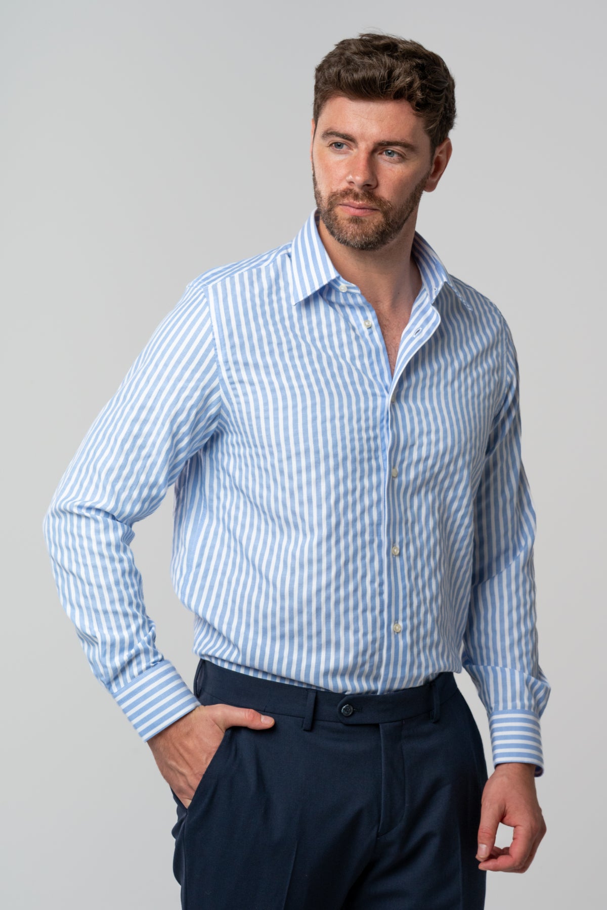 CAMASA REGULAR FIT D'S DAMAT - Bleu