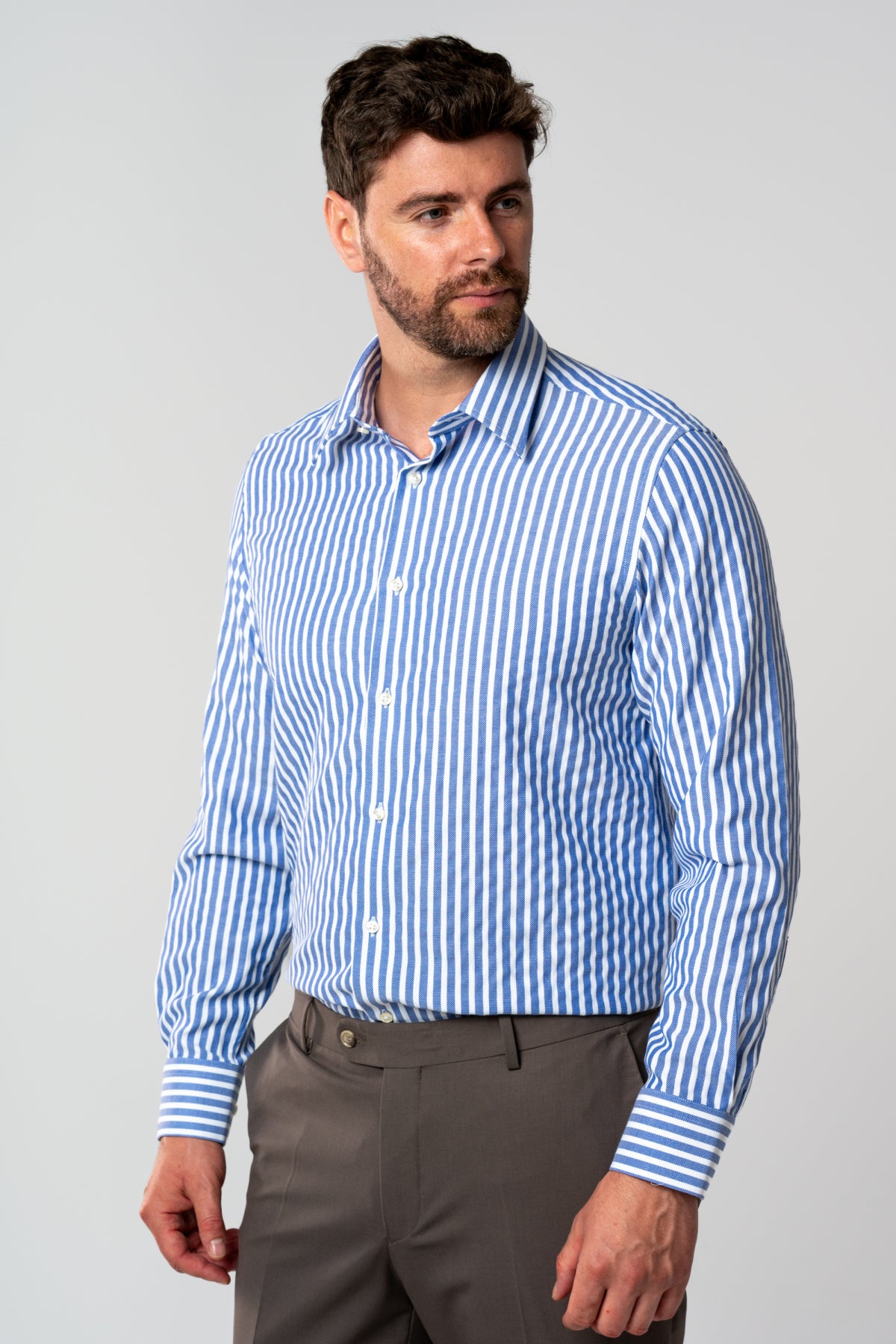 CAMASA REGULAR FIT D'S DAMAT - Bleumarin
