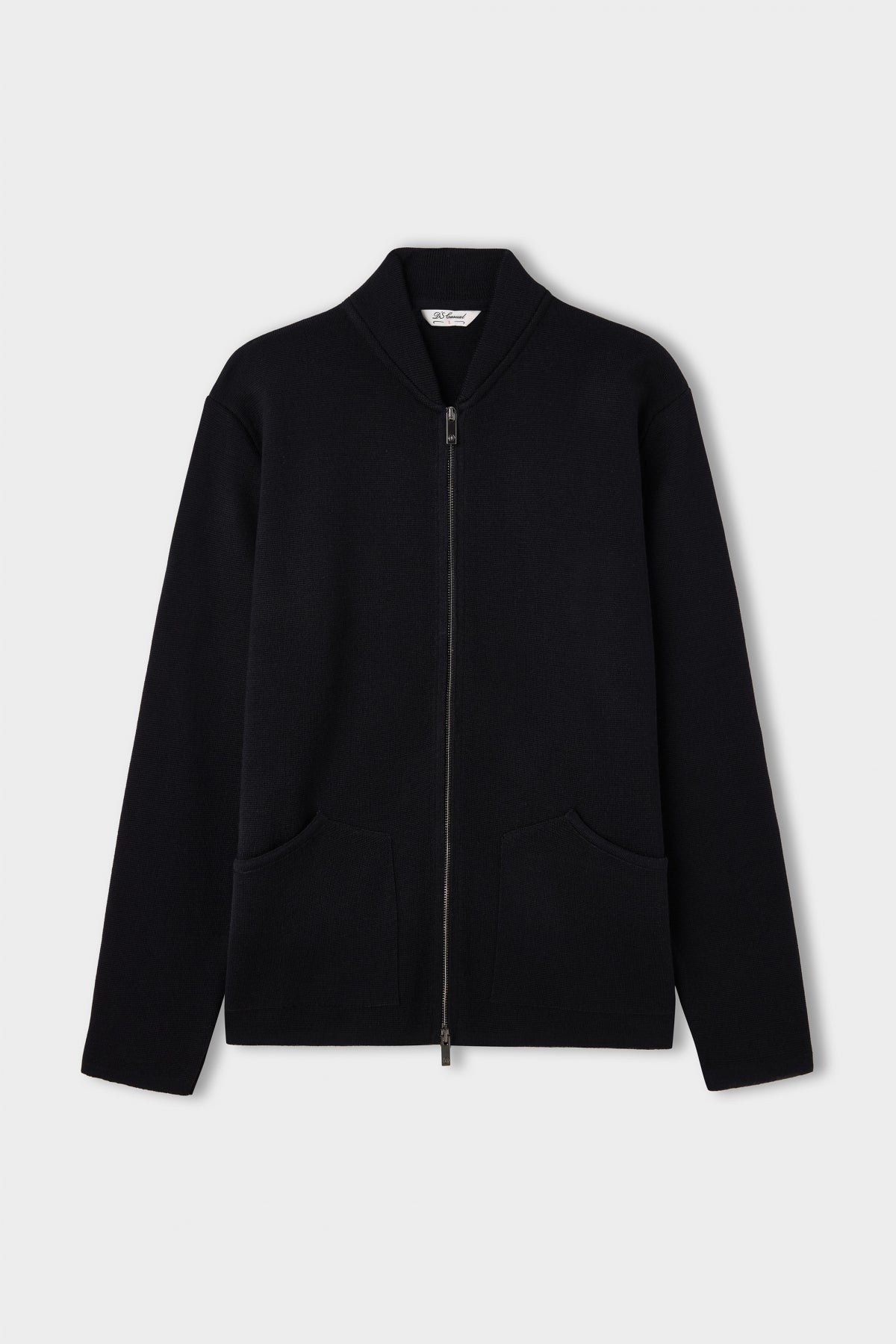 CARDIGAN REGULAR FIT D'S DAMAT - Negru