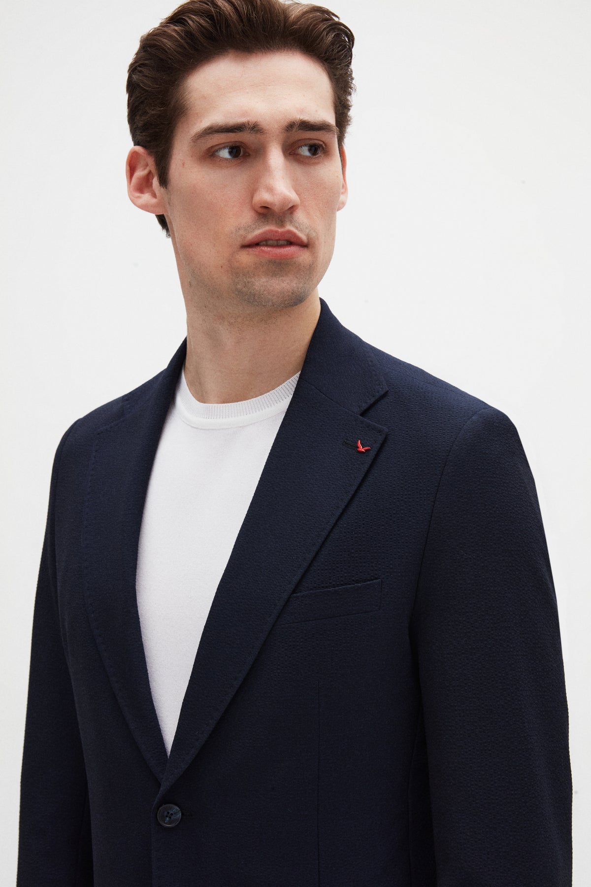 SACOU REGULAR FIT D'S DAMAT - Bleumarin