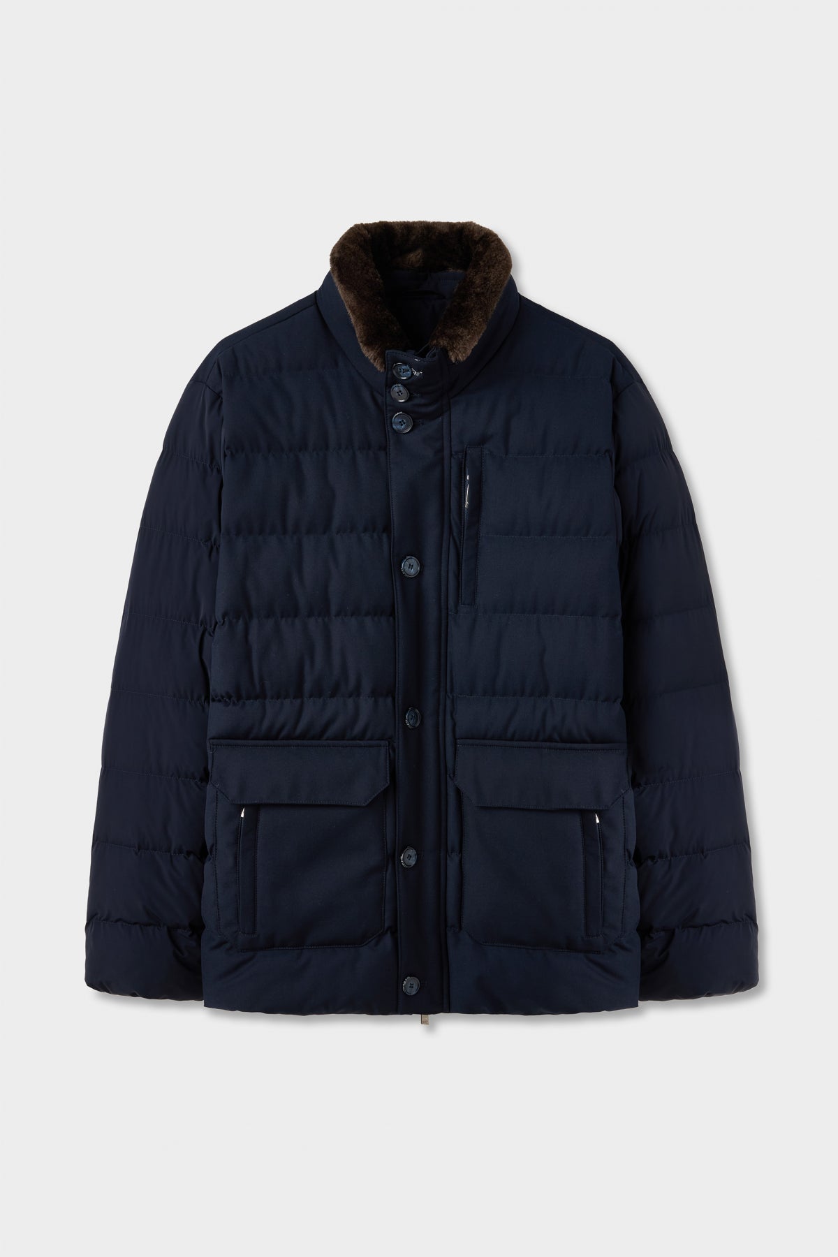 GEACA REGULAR FIT D'S DAMAT - Bleumarin