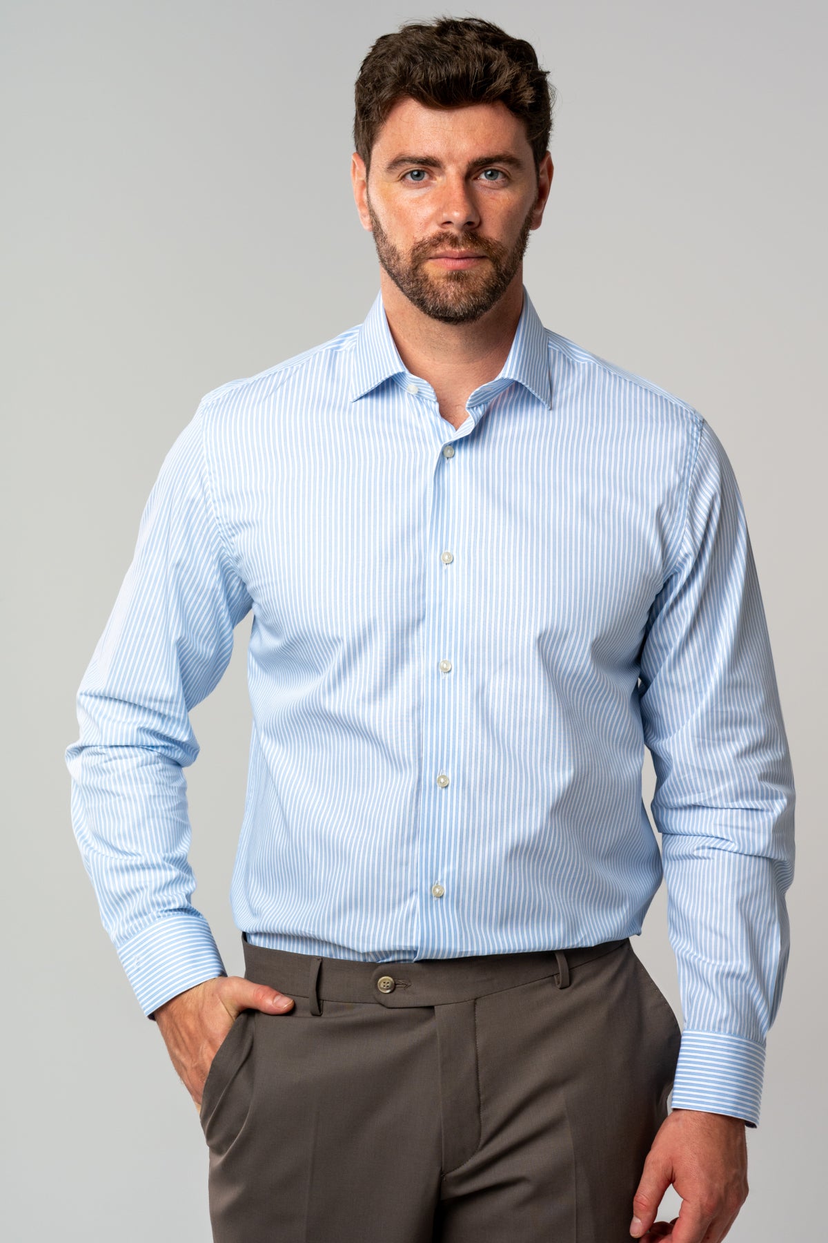 CAMASA REGULAR FIT D'S DAMAT - Bleu