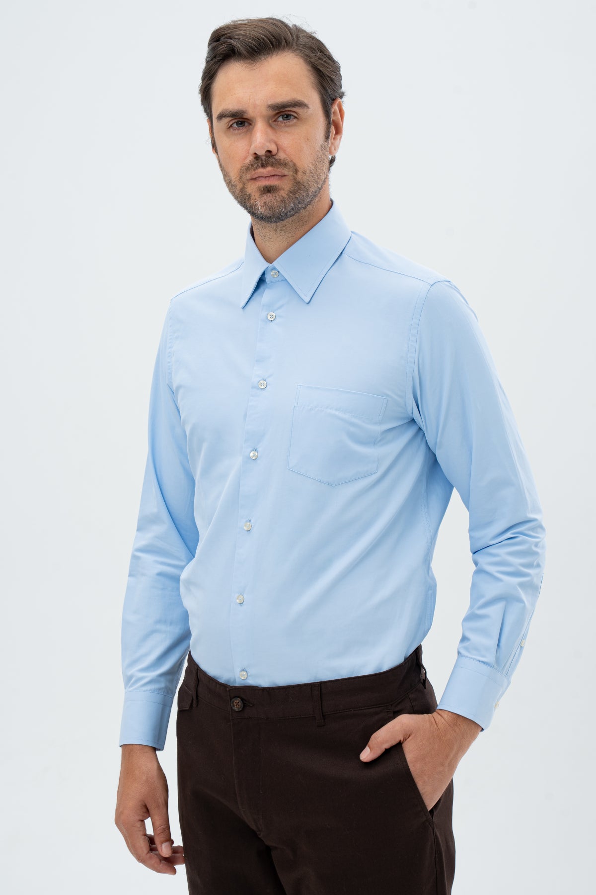 CAMASA REGULAR FIT D'S DAMAT - Bleu