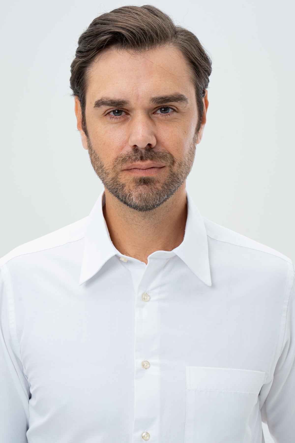 CAMASA REGULAR FIT D'S DAMAT - Alb