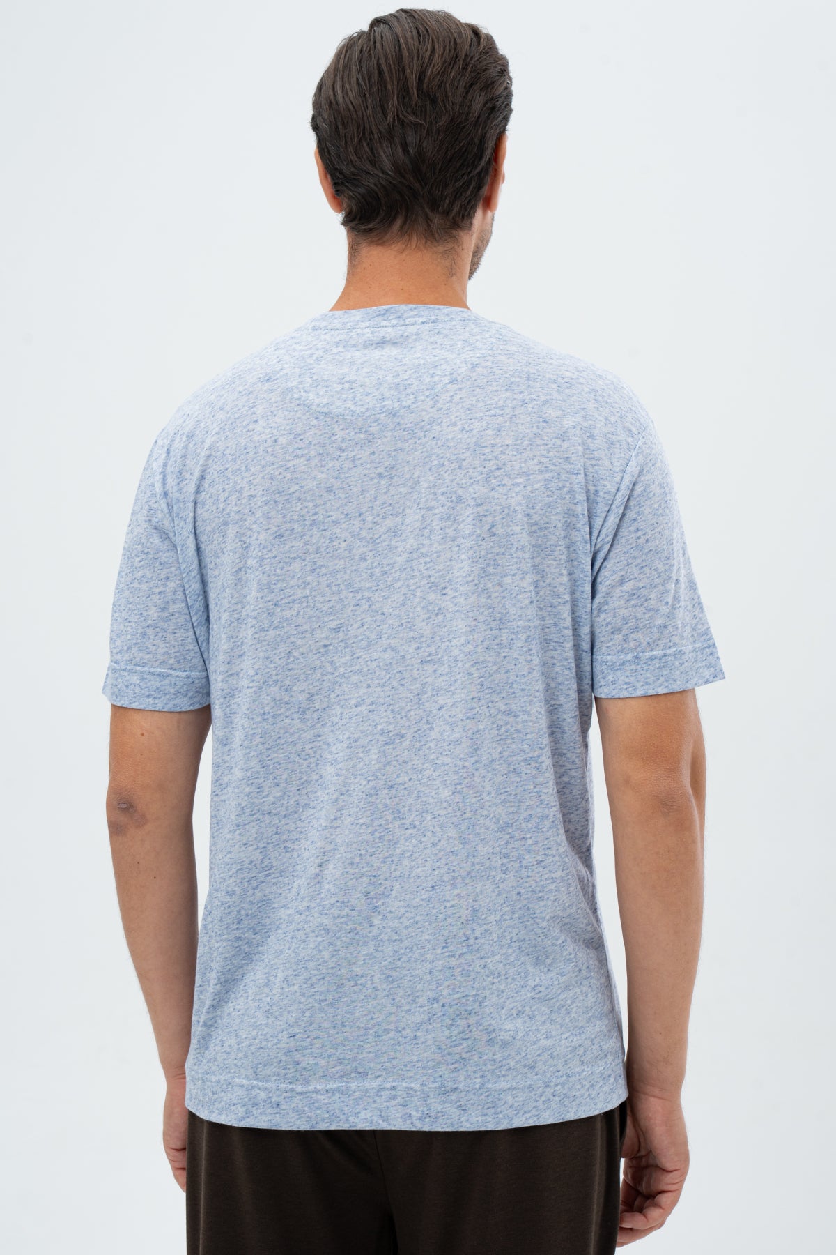 TRICOU REGULAR FIT D'S DAMAT - Bleu