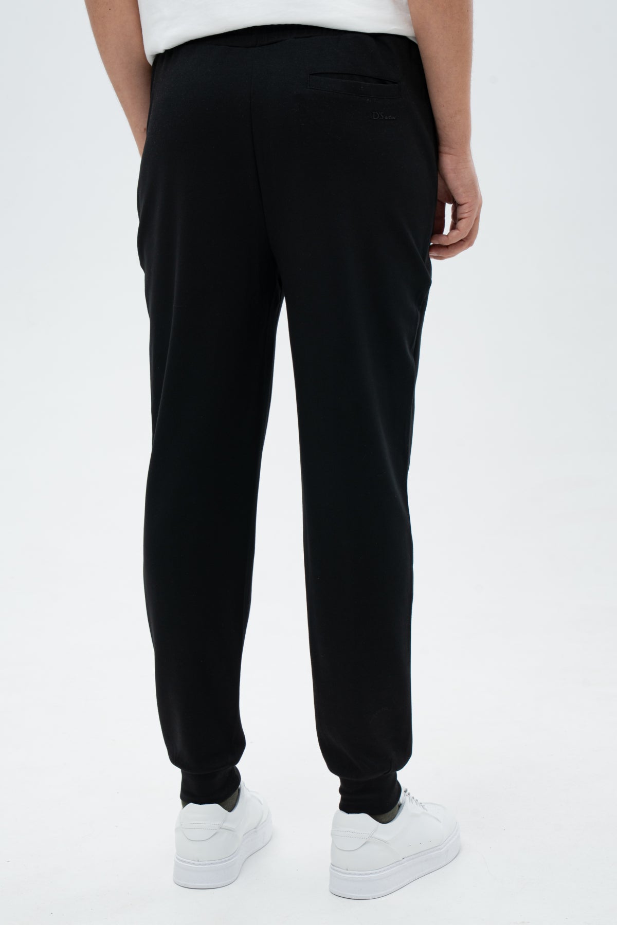 PANTALONI CASUAL REGULAR FIT D'S DAMAT - Negru