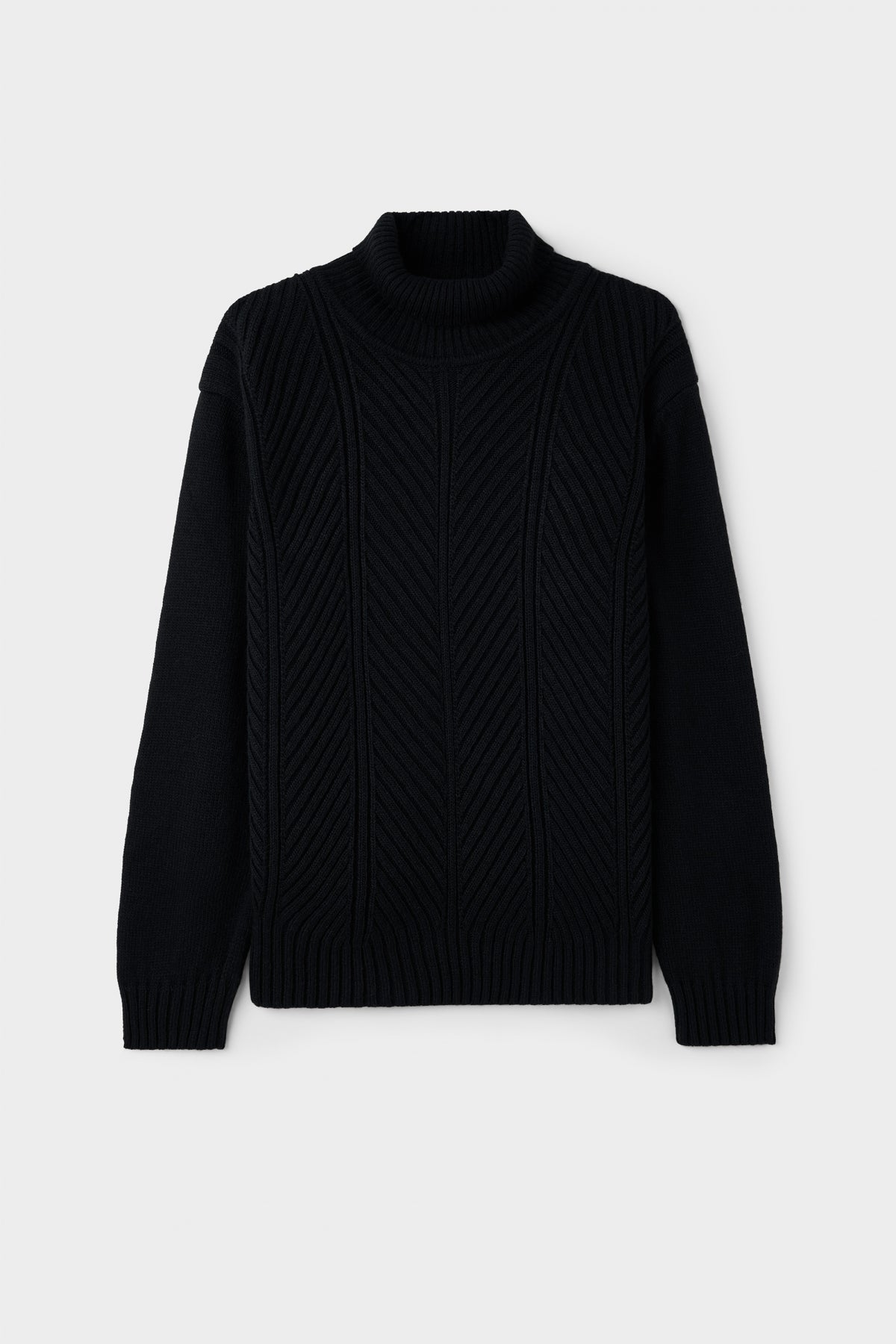 PULOVER REGULAR FIT D'S DAMAT - Negru