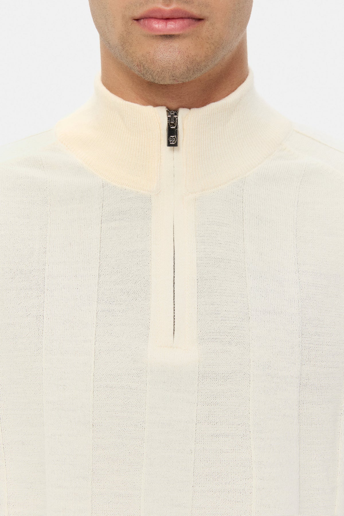 PULOVER REGULAR FIT D'S DAMAT - Ecru