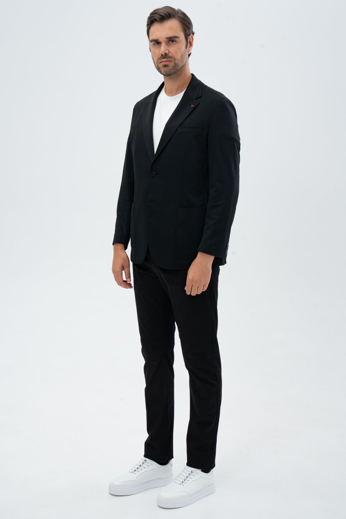 SACOU REGULAR FIT D'S DAMAT - Negru