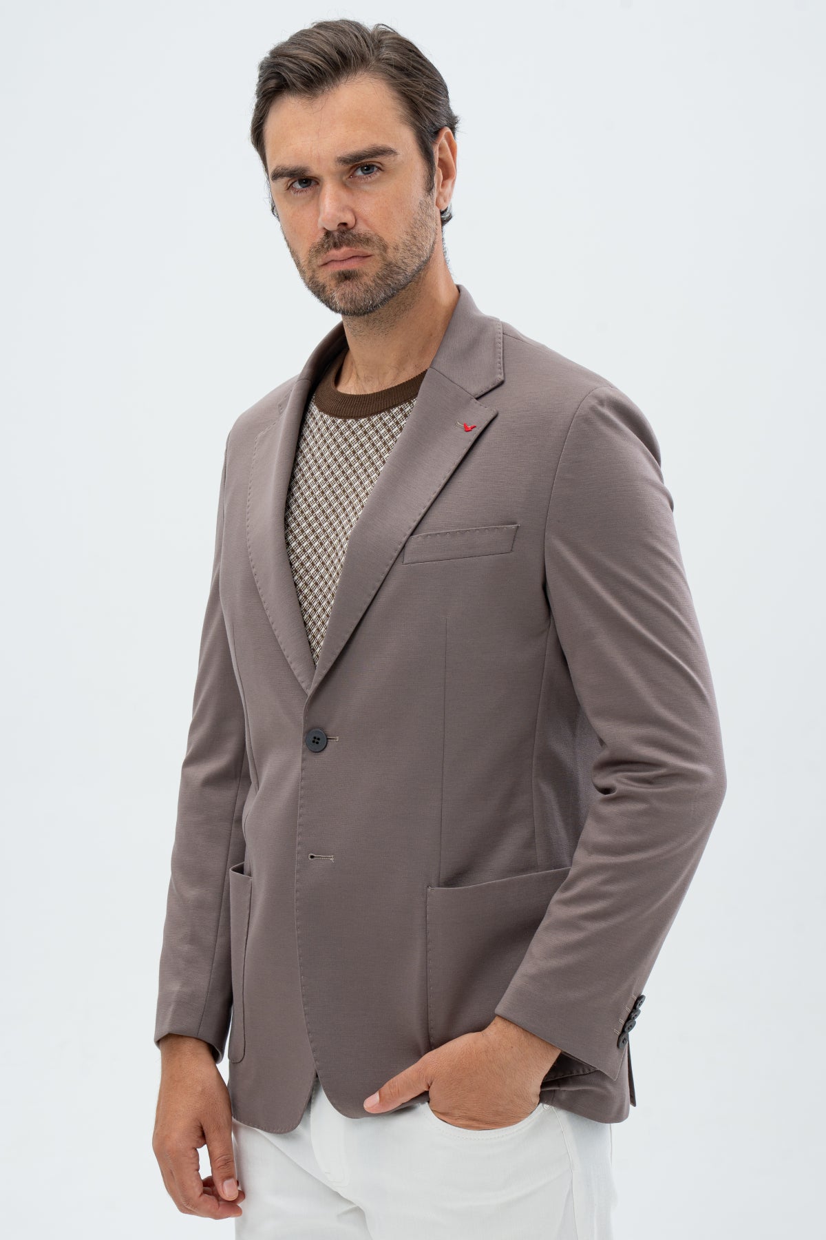 SACOU REGULAR FIT D'S DAMAT - Bej