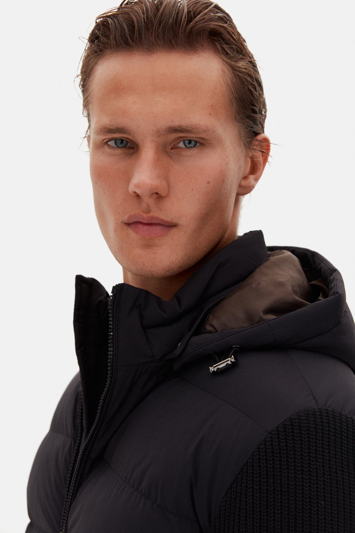 GEACA REGULAR FIT D'S DAMAT - Negru
