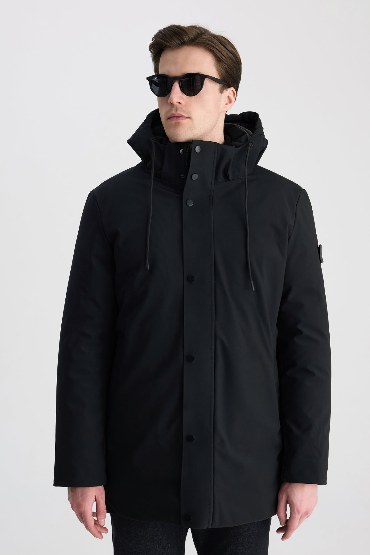 GEACA REGULAR FIT D'S DAMAT - Negru