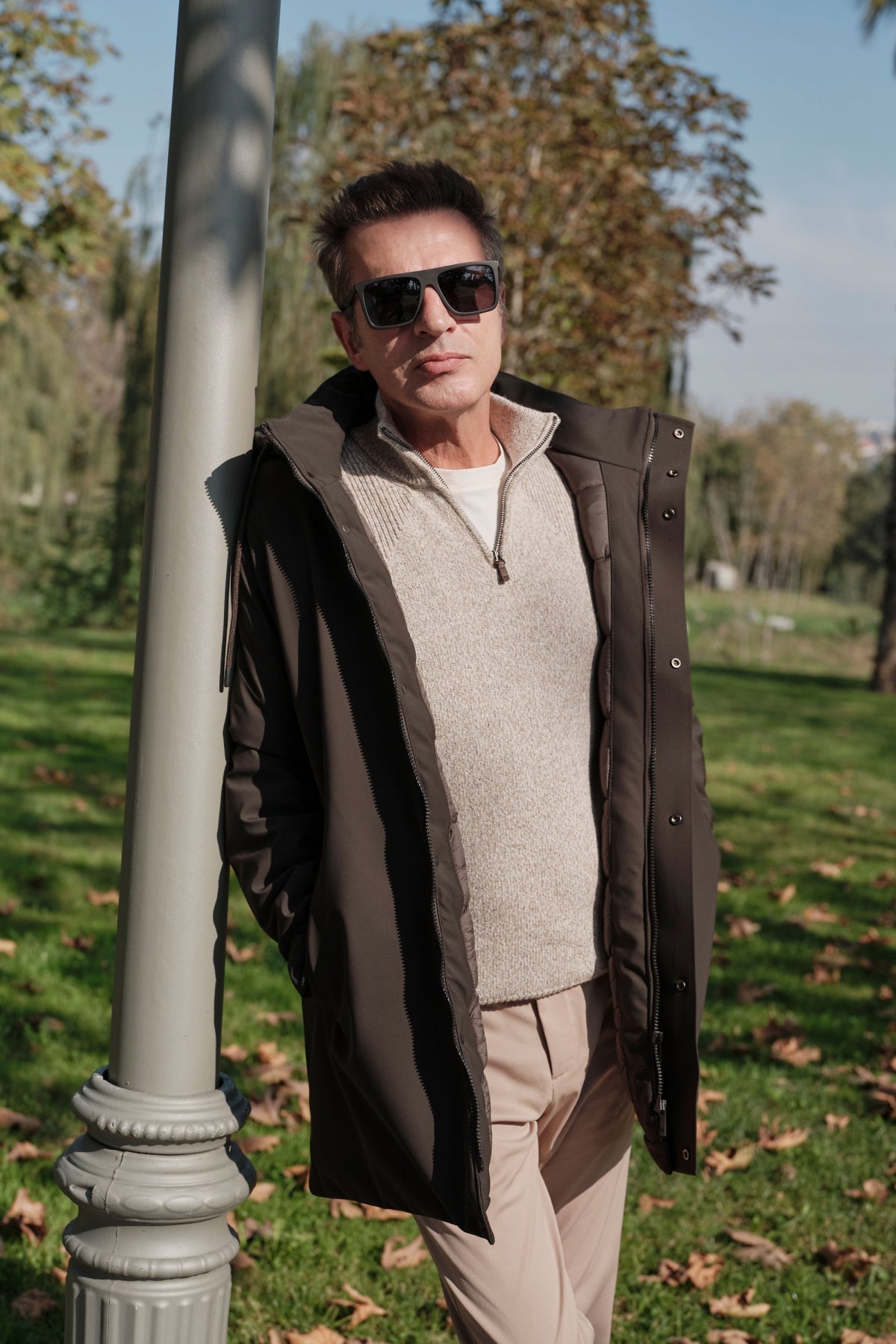 GEACA REGULAR FIT D'S DAMAT - Kaki