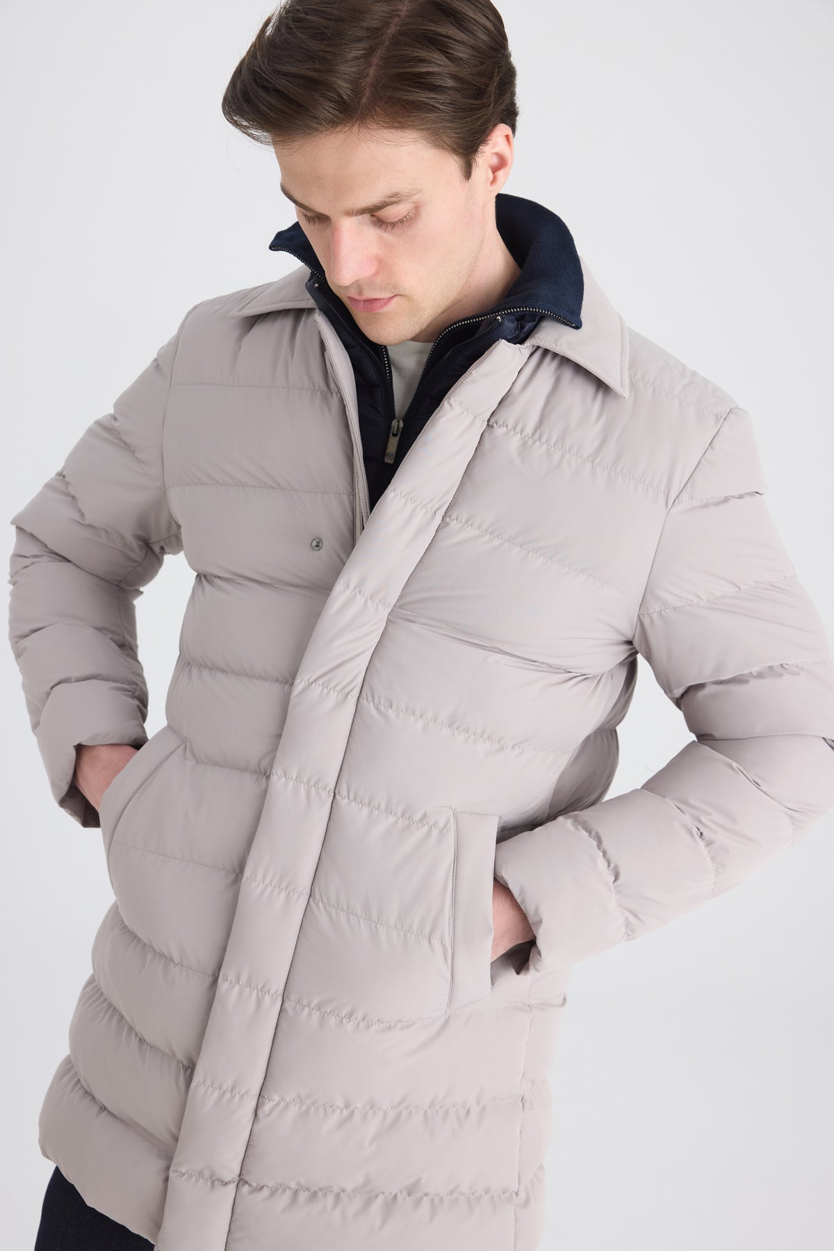 GEACA REGULAR FIT D'S DAMAT - Bej