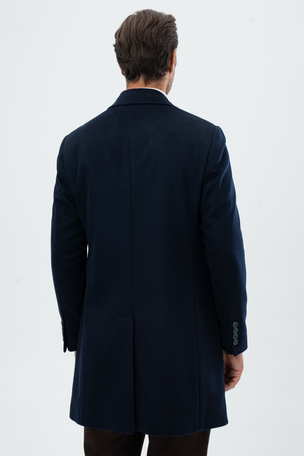 PALTON REGULAR FIT D'S DAMAT - Bleumarin