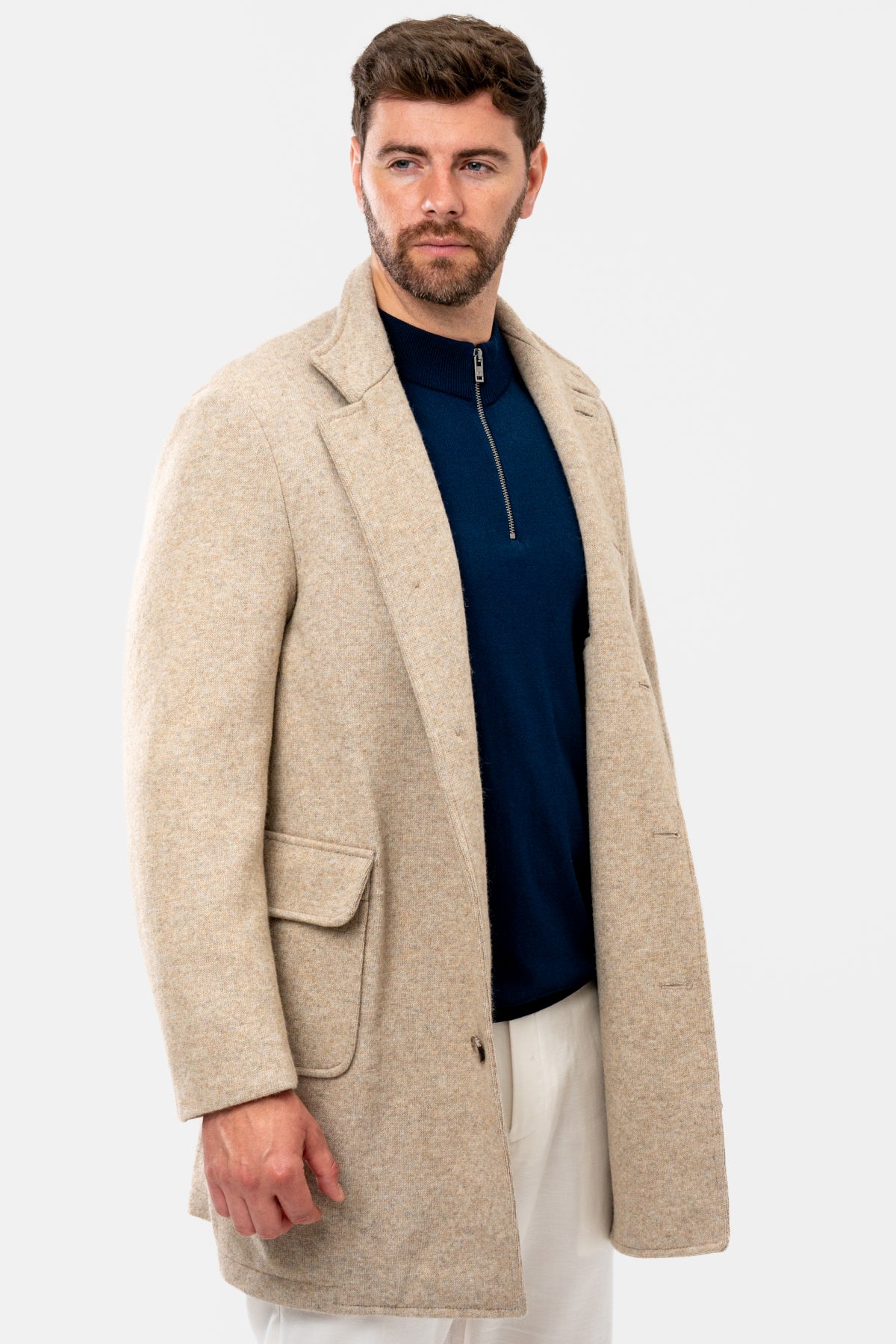 PALTON SLIM FIT D'S DAMAT - Bej