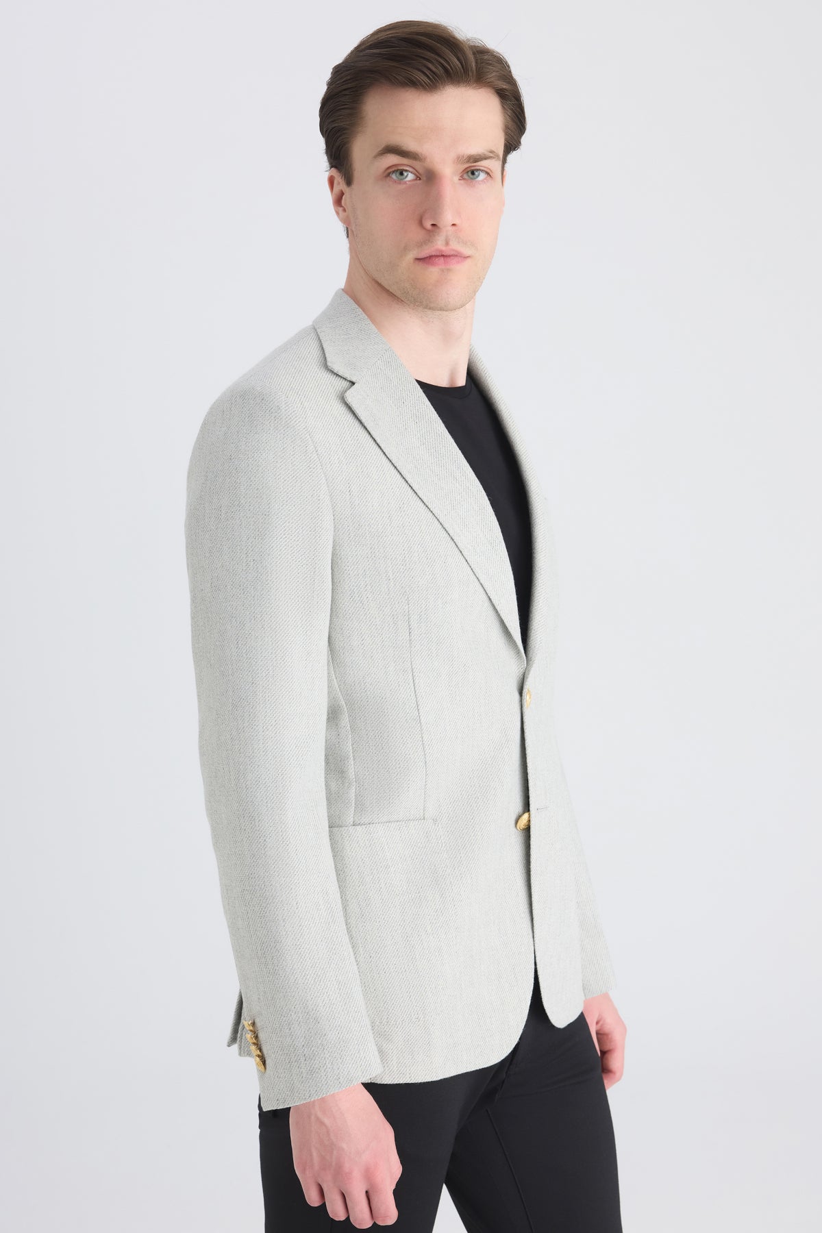 SACOU SLIM FIT D'S DAMAT - Gri