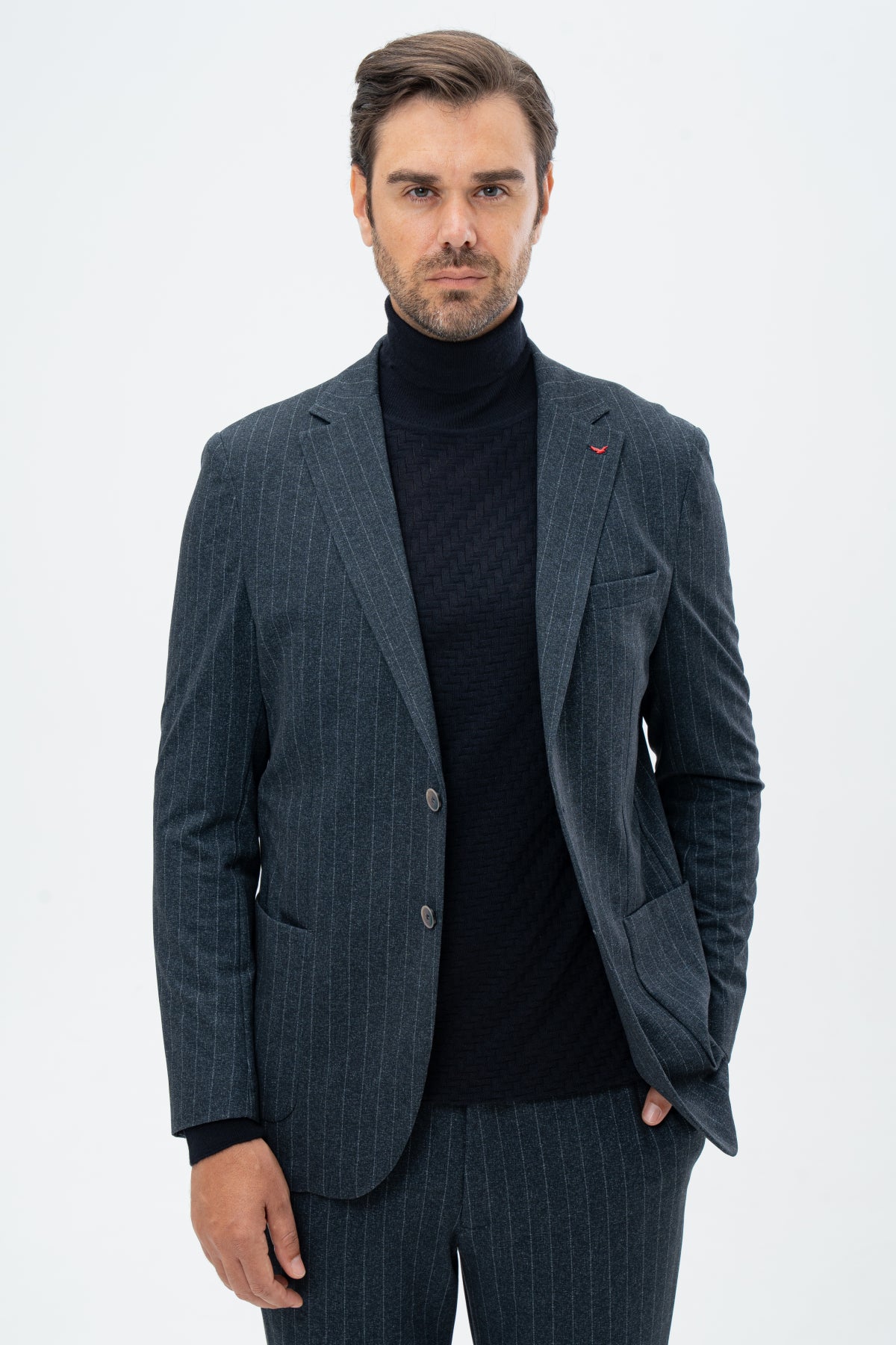 COSTUM SLIM FIT D'S DAMAT - Bleumarin