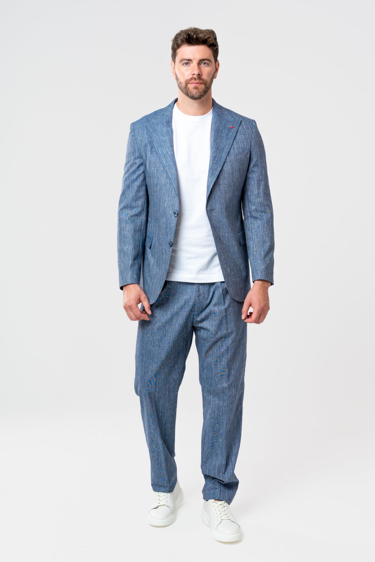 COSTUM CASUAL SLIM FIT D'S DAMAT - Bleu