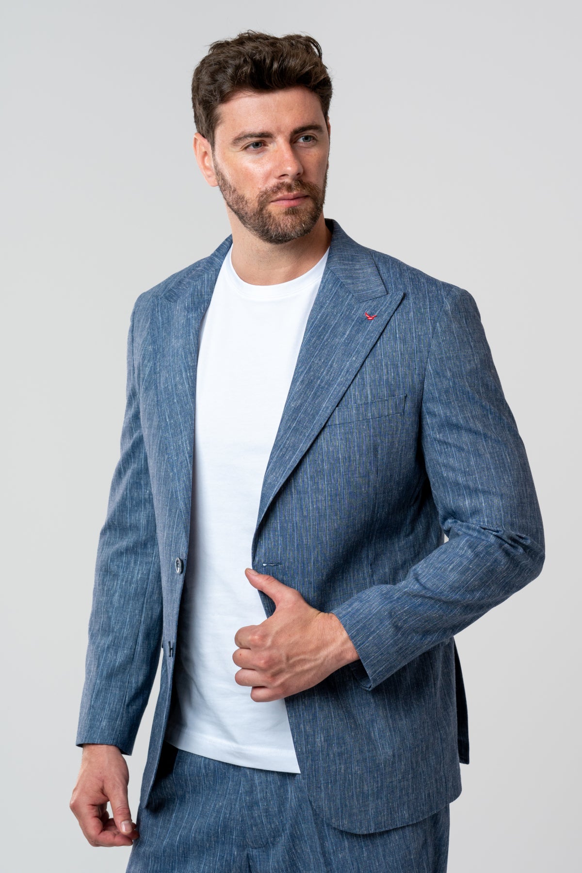 COSTUM CASUAL SLIM FIT D'S DAMAT - Bleu