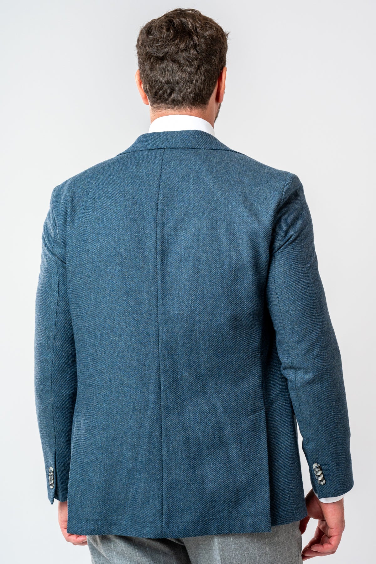 COSTUM CU VESTA SLIM FIT D'S DAMAT - Turcoaz