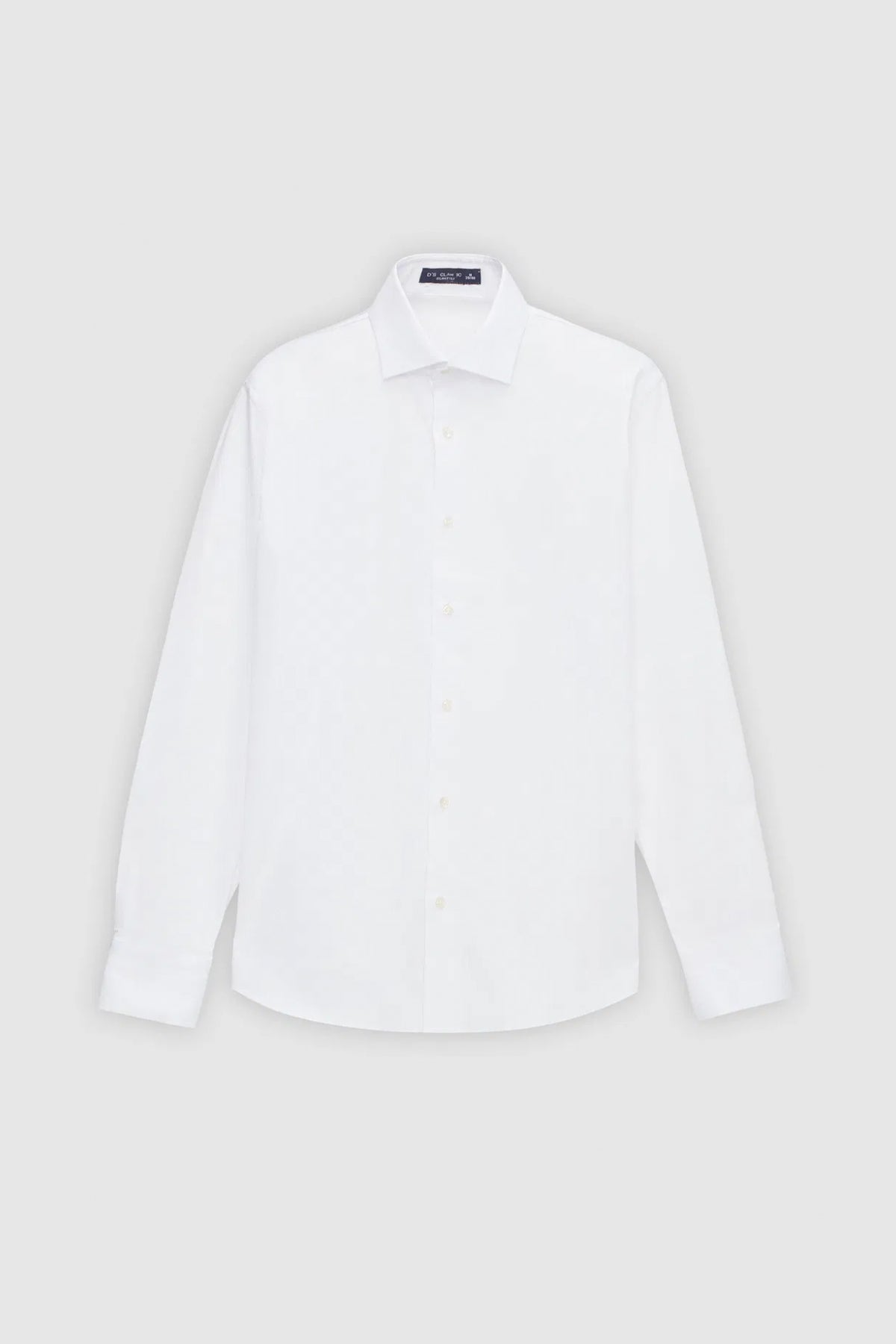 CAMASA D'S DAMAT SLIM FIT - Alb