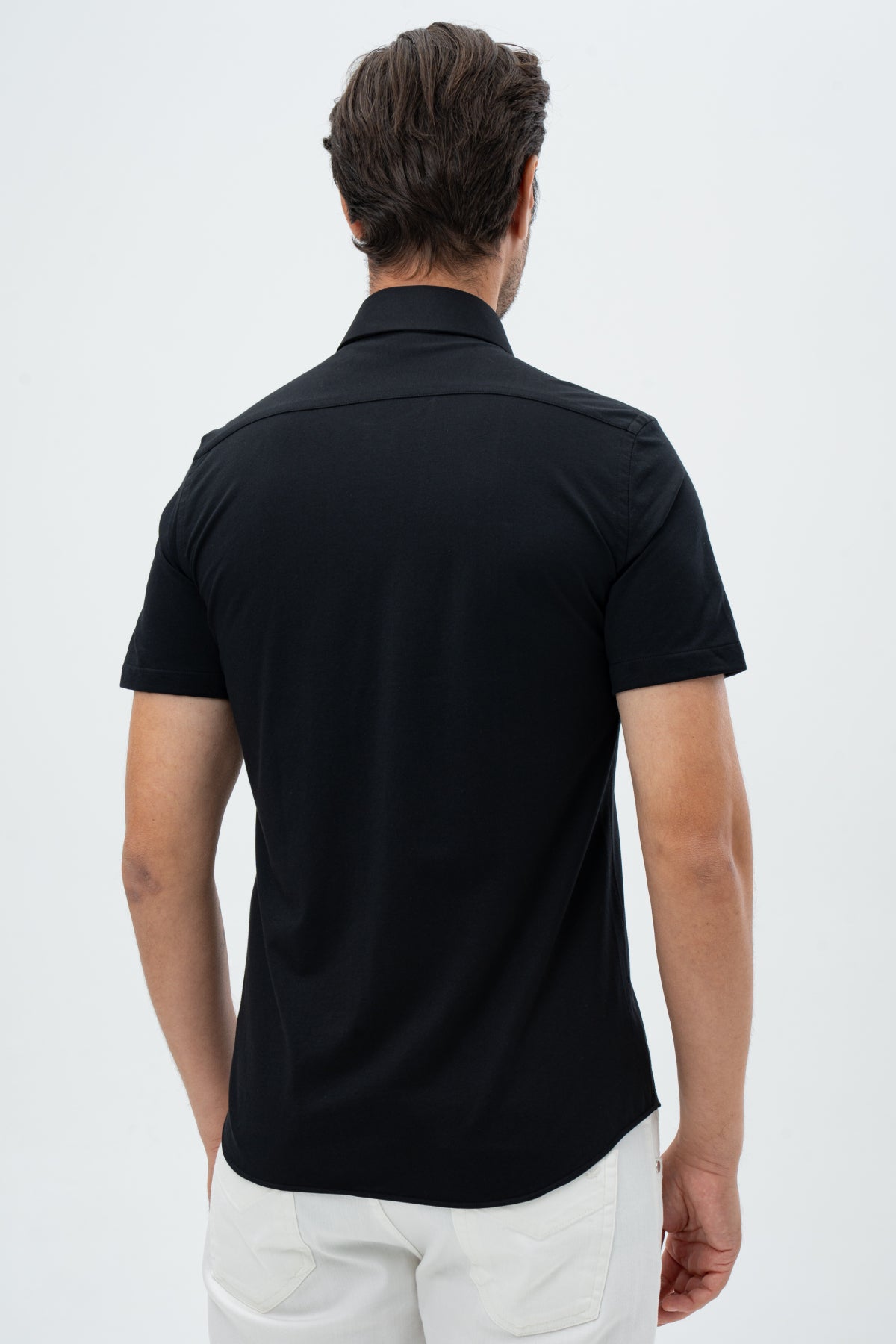 CAMASA SLIM FIT D'S DAMAT - Negru