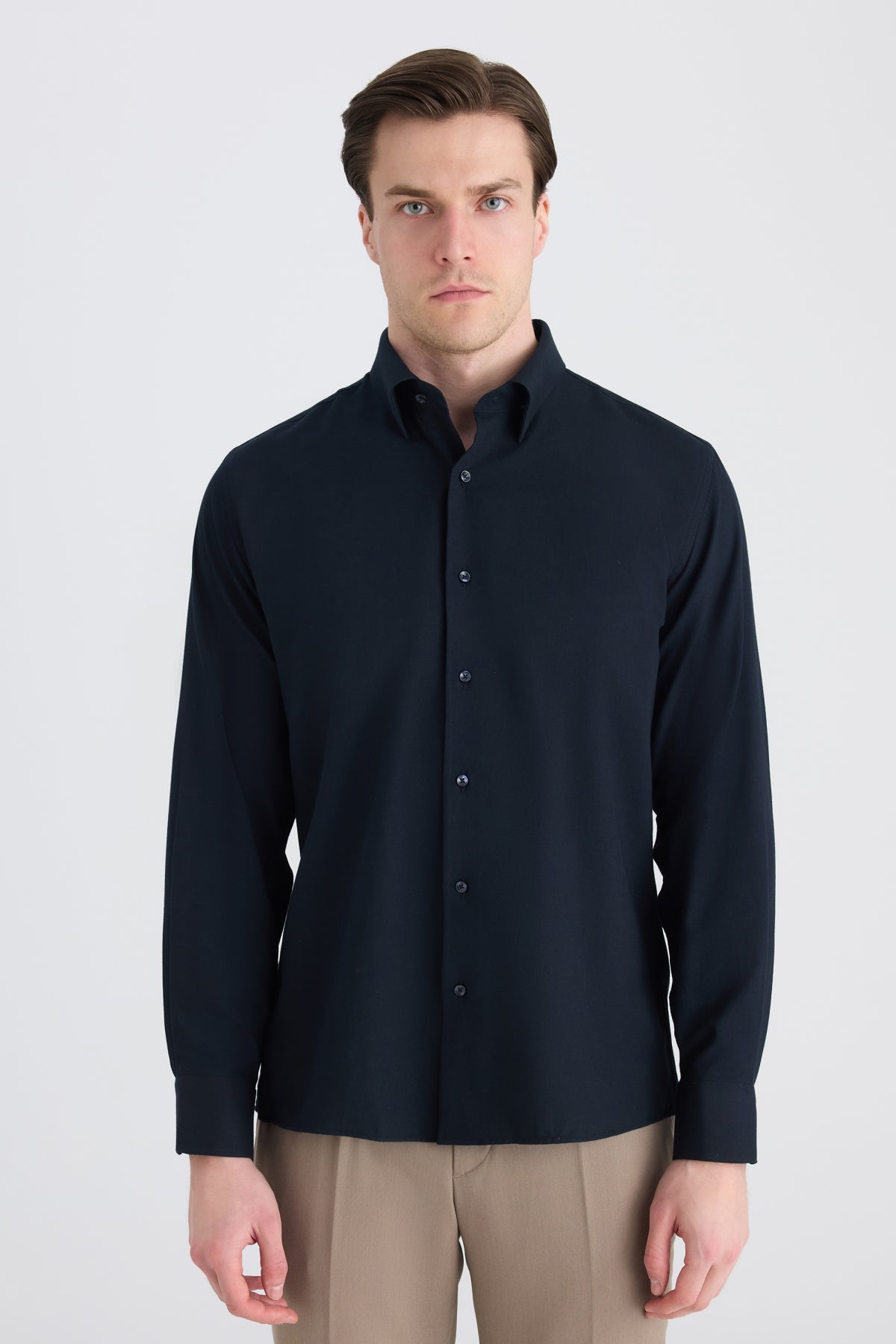 CAMASA SLIM FIT D'S DAMAT - Bleumarin