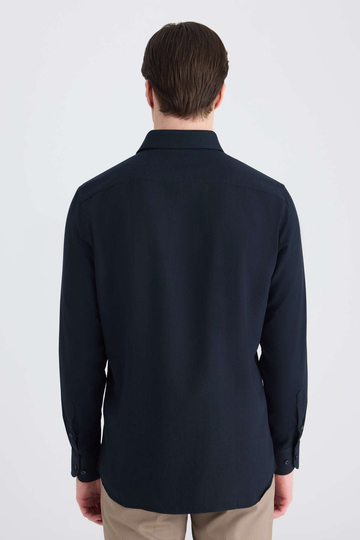 CAMASA SLIM FIT D'S DAMAT - Bleumarin
