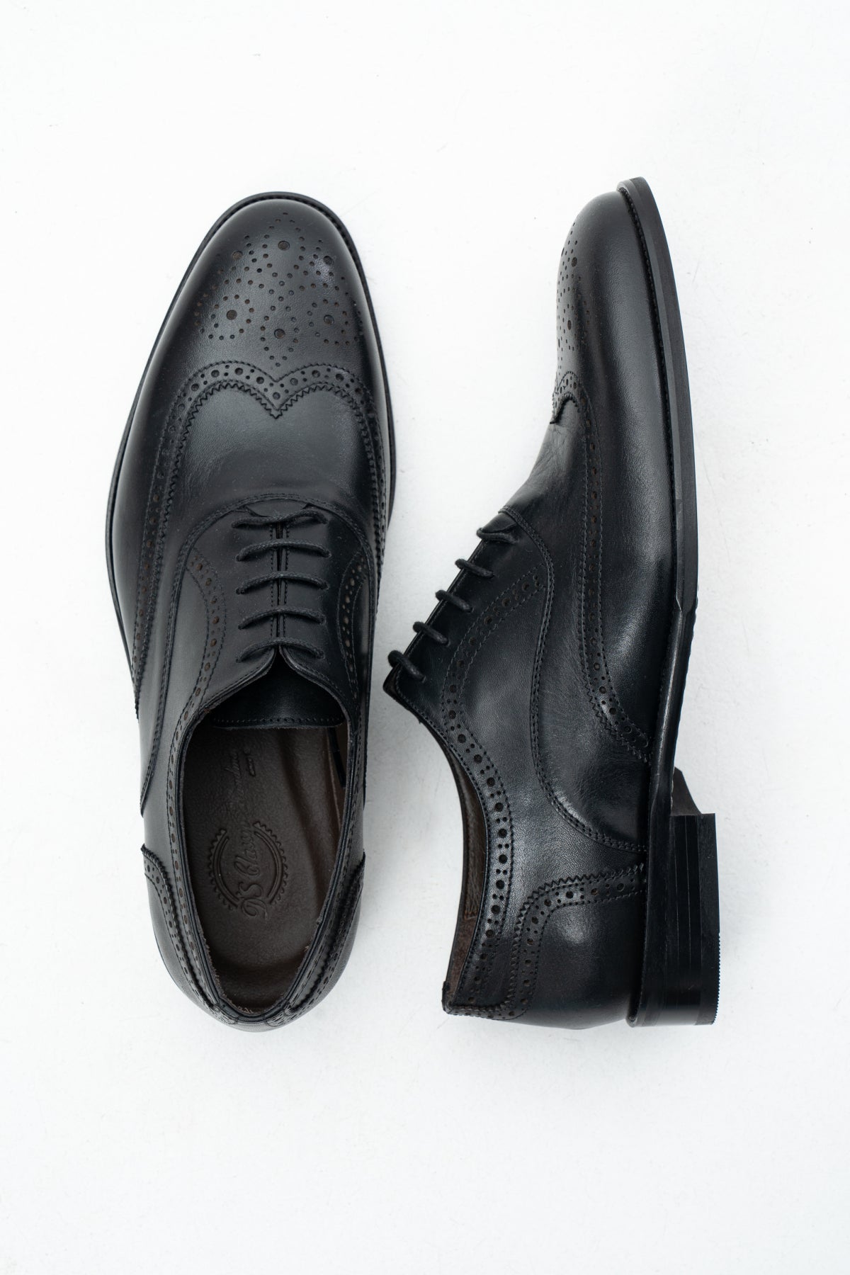 PANTOFI D'S DAMAT - Negru
