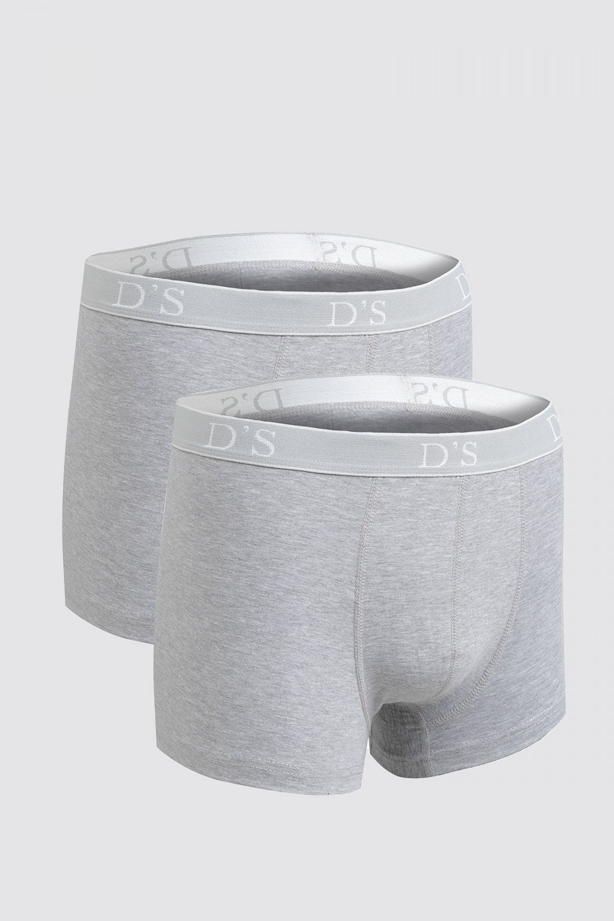 SET BOXERI D'S DAMAT - 2 BUC. - Gri