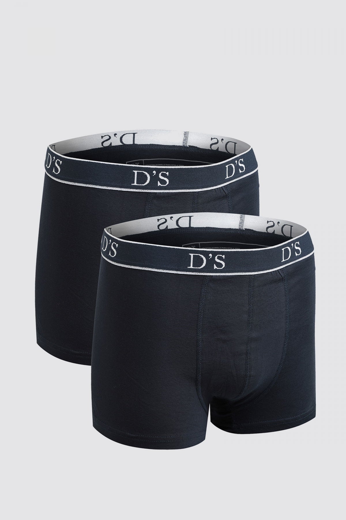 SET BOXERI D'S DAMAT - 2 BUC. - Bleumarin