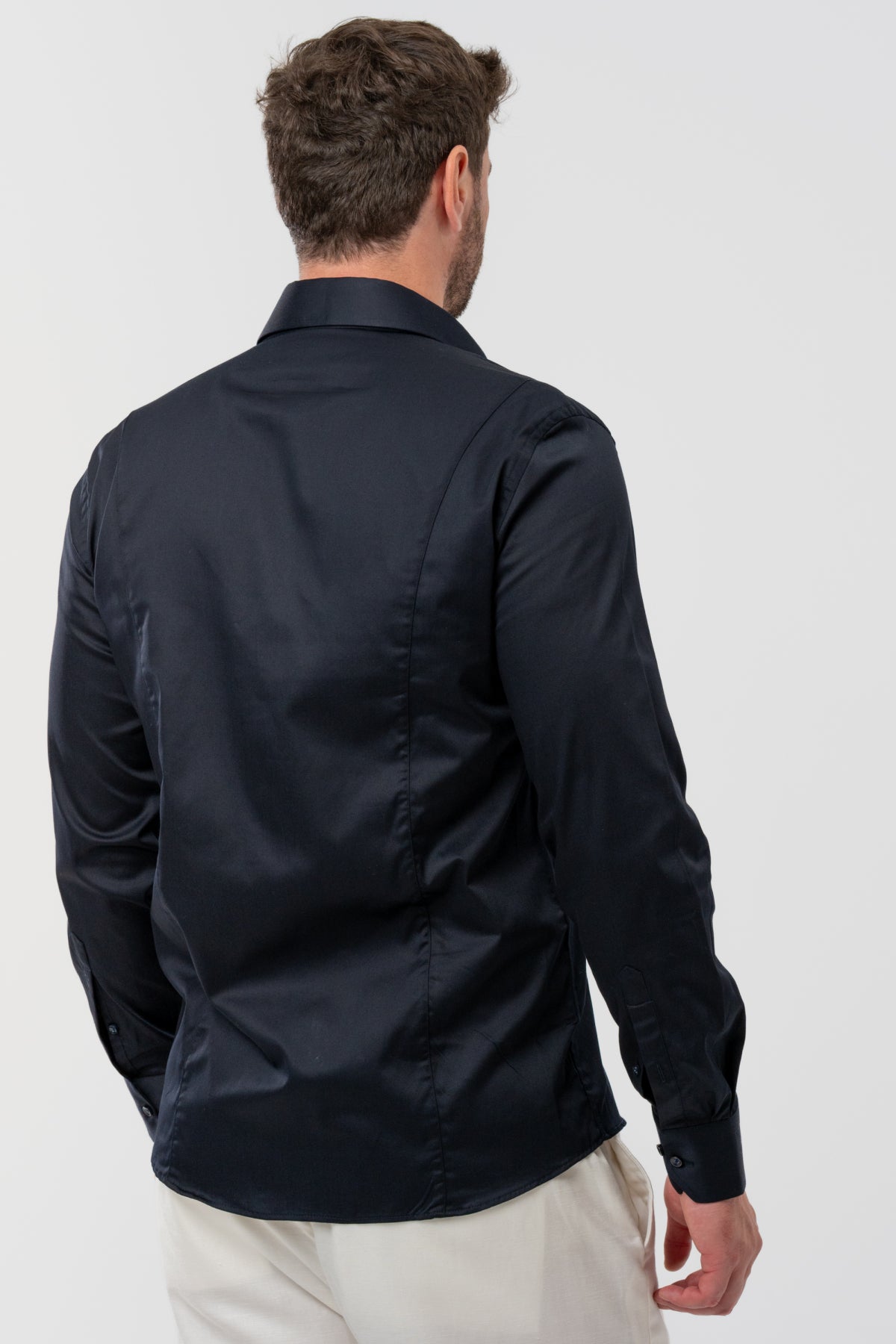 CAMASA D'S DAMAT SLIM FIT - Bleumarin